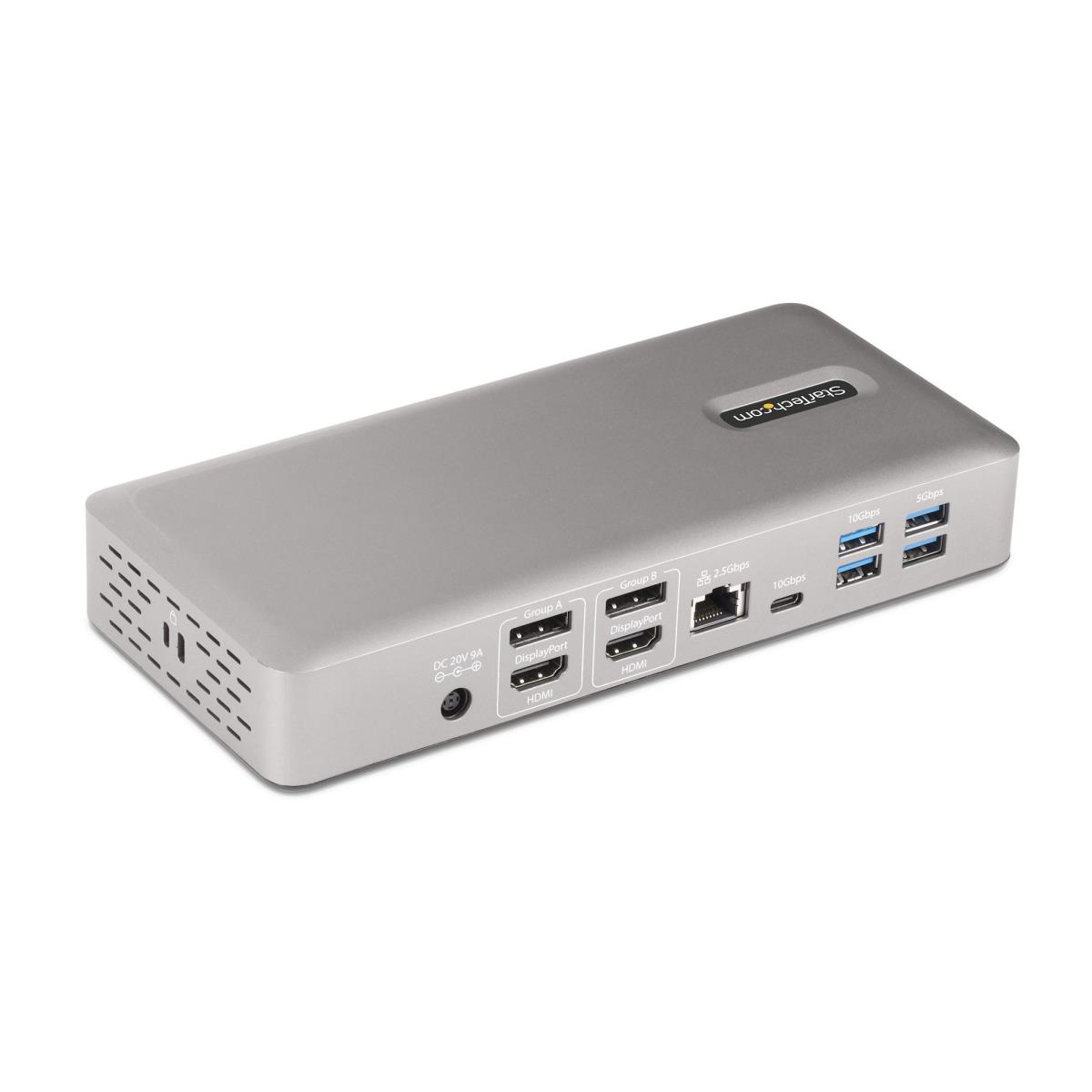 STARTECH.COM Multi-display Docking Station - Thunderbolt 4 Quad/triple/dual Monitor Dock 7x USB