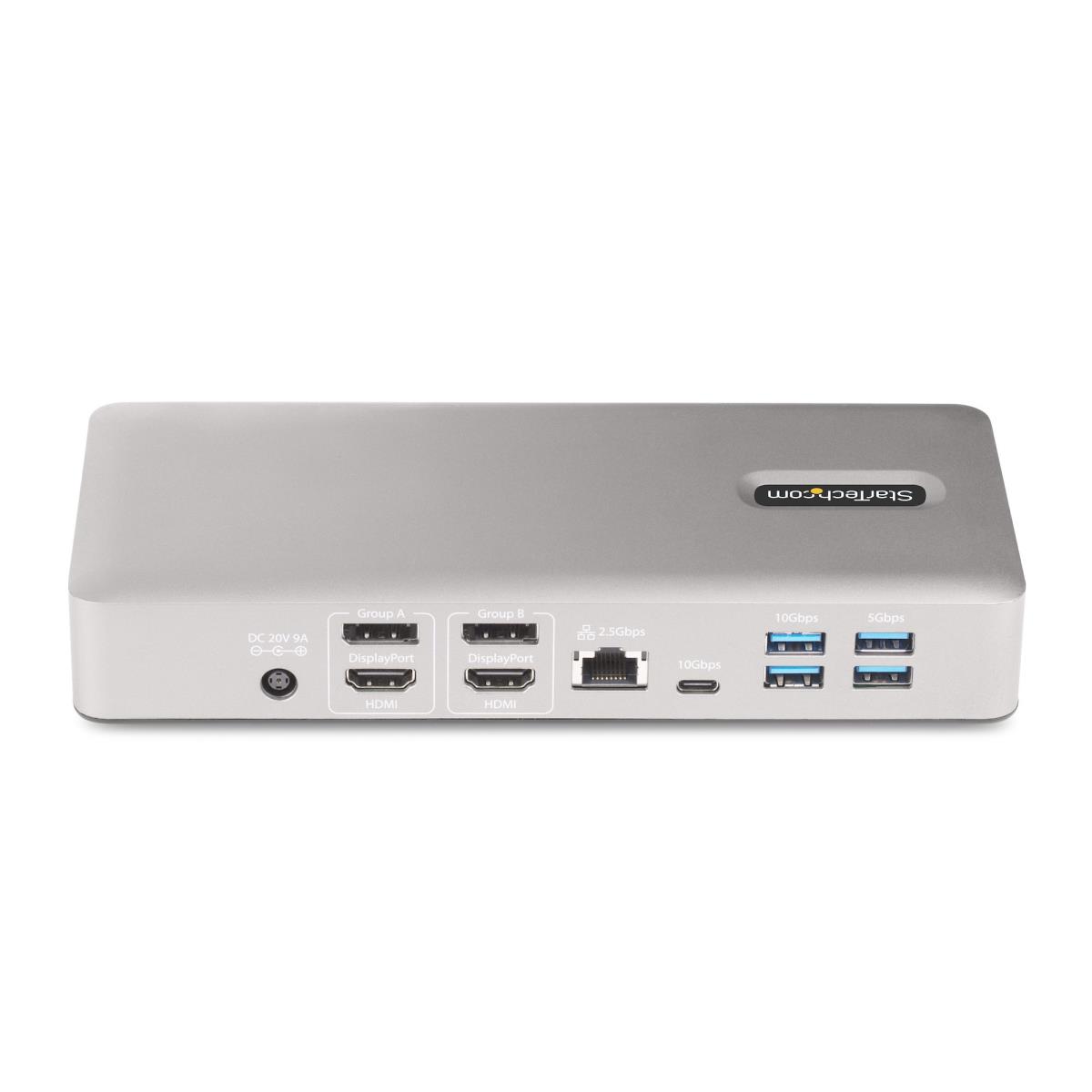 STARTECH.COM Multi-display Docking Station - Thunderbolt 4 Quad/triple/dual Monitor Dock 7x USB