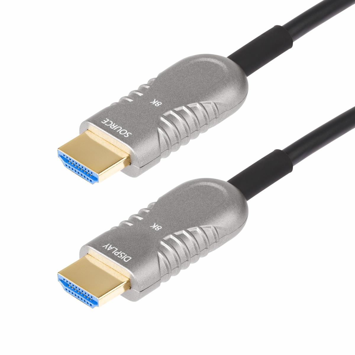 STARTECH.COM Hdmi 2.1 Hybrid Active Optical Cable (aoc) Cmp Plenum Rated 8k Ultra High Speed 15.2m