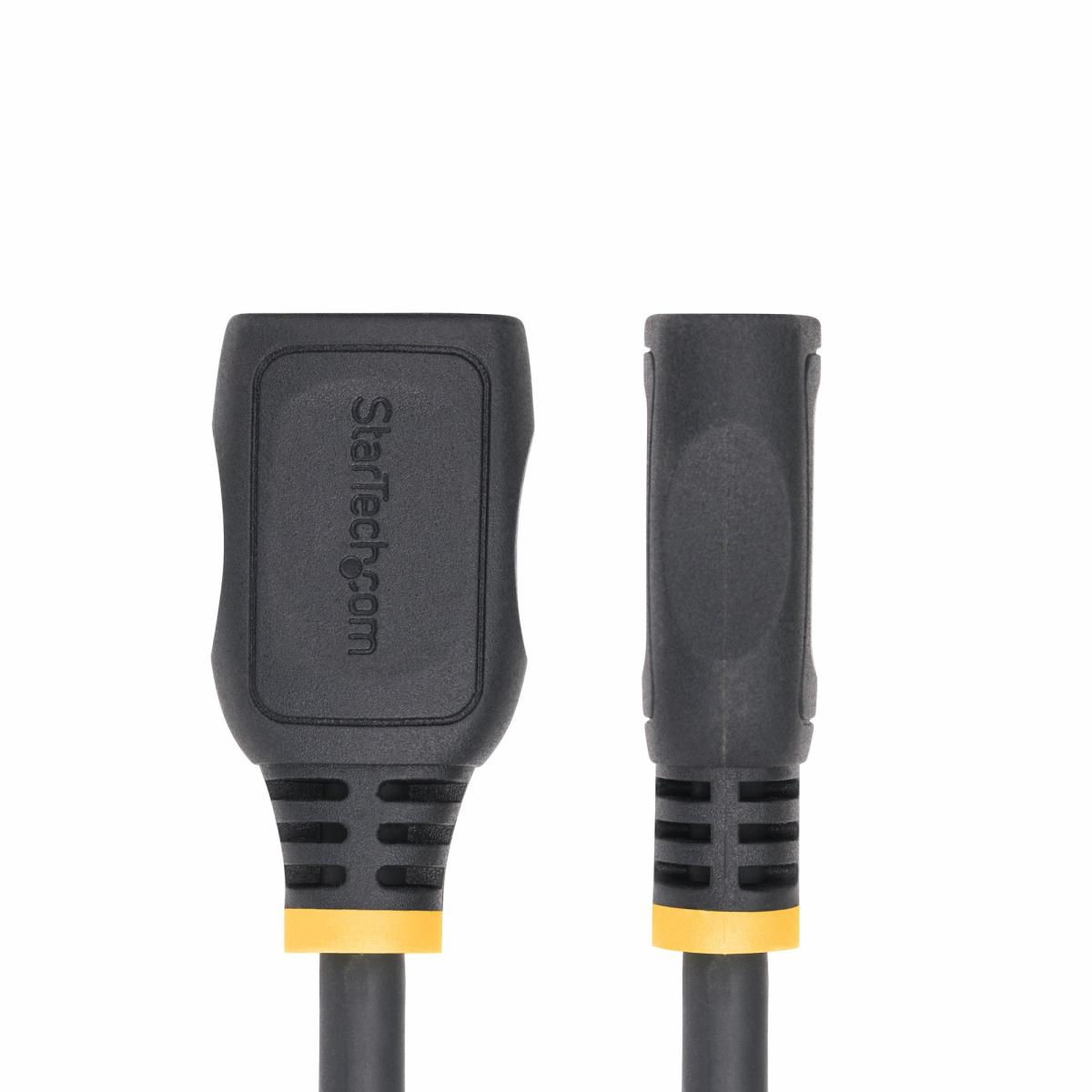 STARTECH.COM Hdmi Extension Cable M/fport Saver Cord/hdmi 2.0/4k 60hz 18in