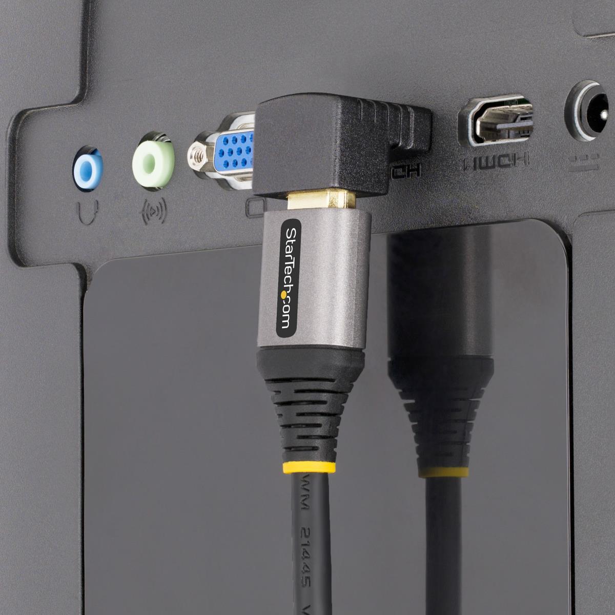 STARTECH.COM Down Angle Hdmi Adapter M/f 90-degree/hdmi 2.0/4k 60hz