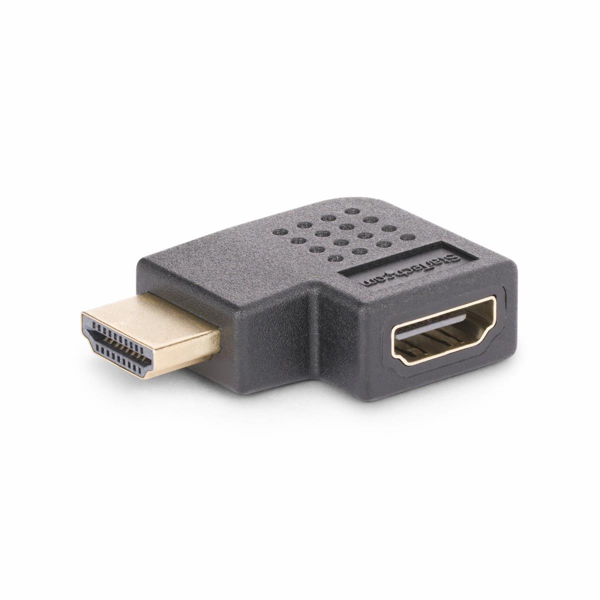 STARTECH.COM Right Angle Hdmi Adapter M/f 90-degree/hdmi 2.0/4k 60hz