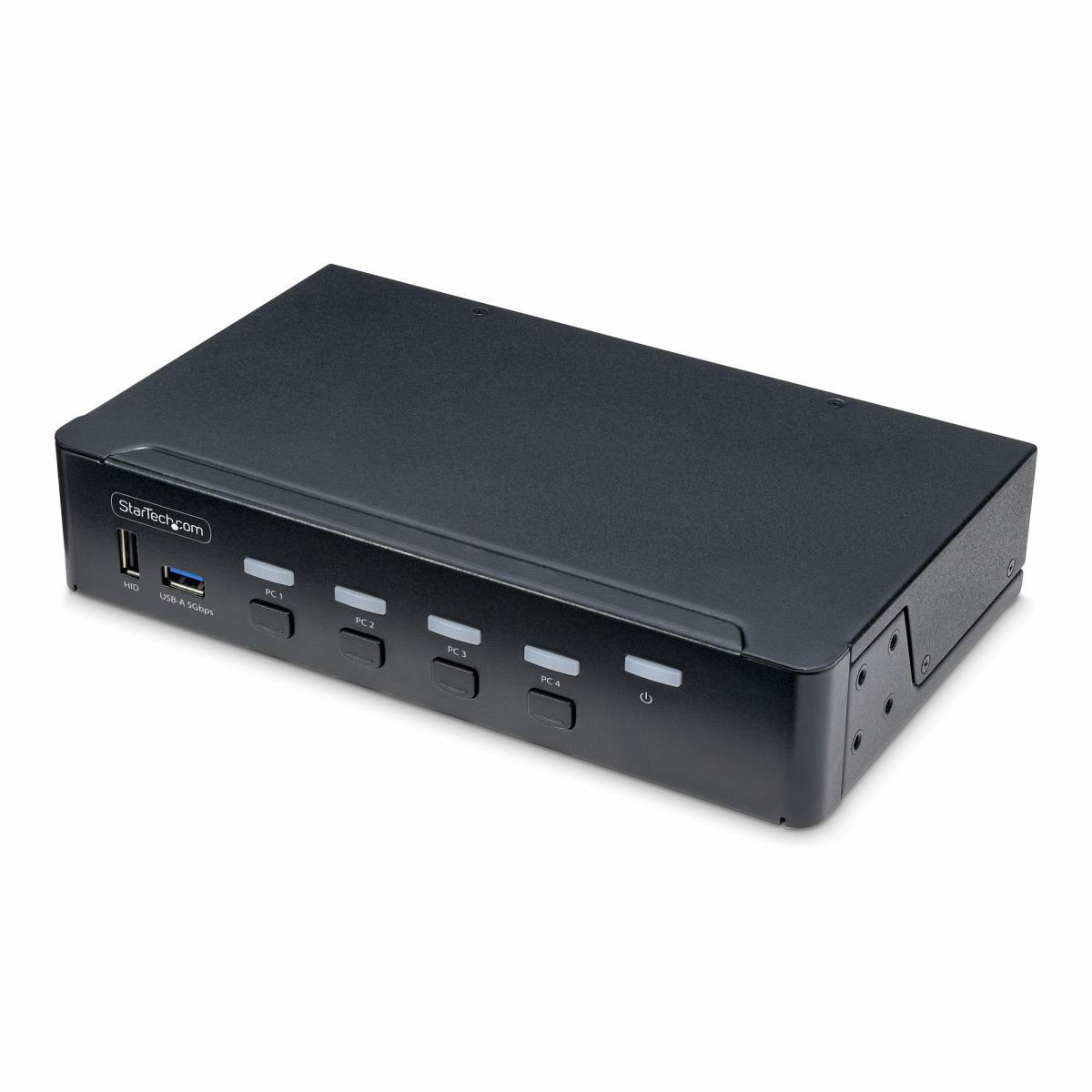 STARTECH.COM DisplayPort KVM Switch Single 4k 60hz Monitor 6x USB Ports Push-button/hotkey Switching