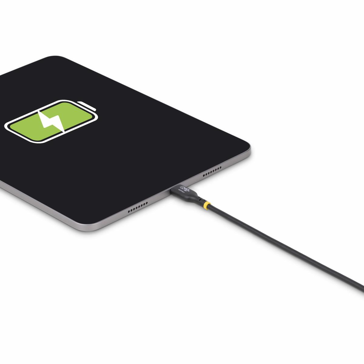 STARTECH.COM USB-c Charging Cable, USB-if Certified USB C Cable, 240w Pd Epr, USB 2.0 Type-c Laptop Charger Cord 4m