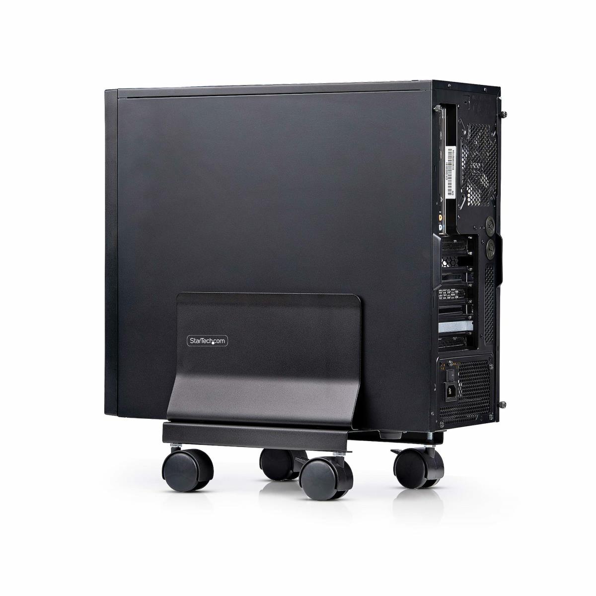 STARTECH.COM Computer Tower Cart, Rolling Mobile Cpu Caddy On Wheels (casters)