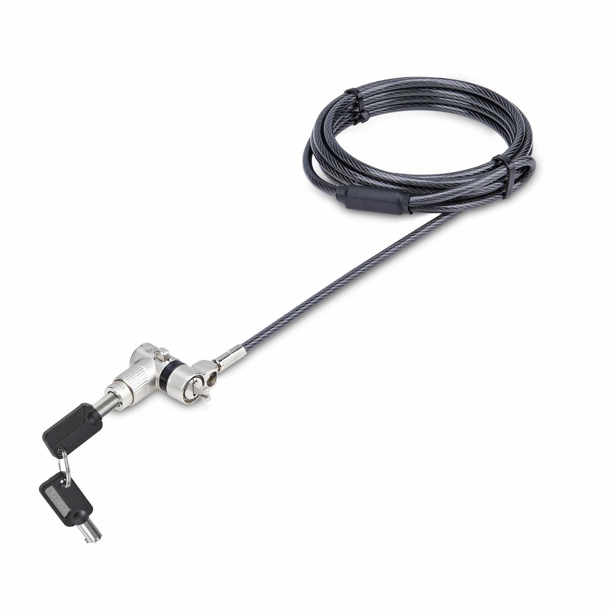 STARTECH.COM Universal Laptop Lock 6.6ft Master Keyed Security Cab 25-pack