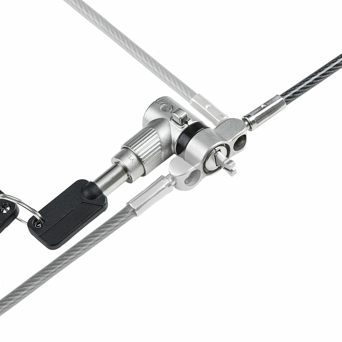 STARTECH.COM Universal Laptop Lock 6.6ft Master Keyed Security Cab 25-pack