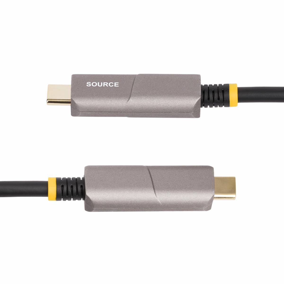 STARTECH.COM USB-c To Hdmi 2.0 Active Optical Cable (aoc), 4k 60hz, Cl3 Rated, Unidirectional USB Type-c To Hdmi Adapter Cable 9.1m
