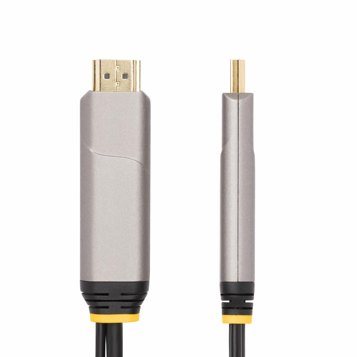 STARTECH.COM USB-c To Hdmi 2.0 Active Optical Cable (aoc), 4k 60hz, Cl3 Rated, Unidirectional USB Type-c To Hdmi Adapter Cable 9.1m