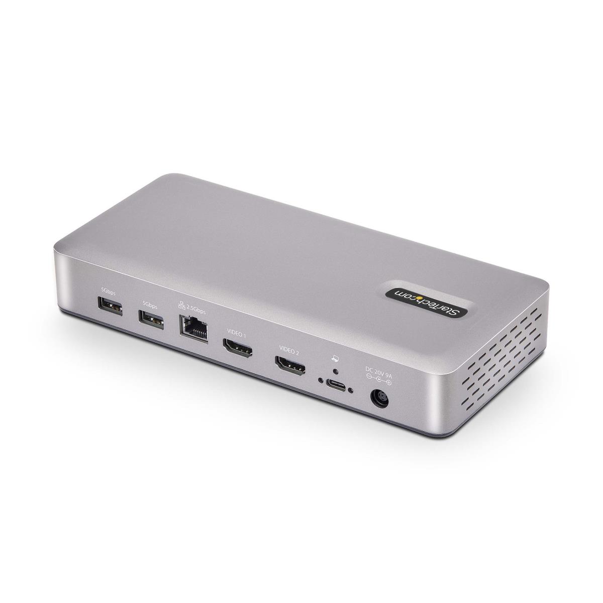 STARTECH.COM Docking Station - USB4 Dual Hdmi 4k 60hz USB-c 40gbps 6x
