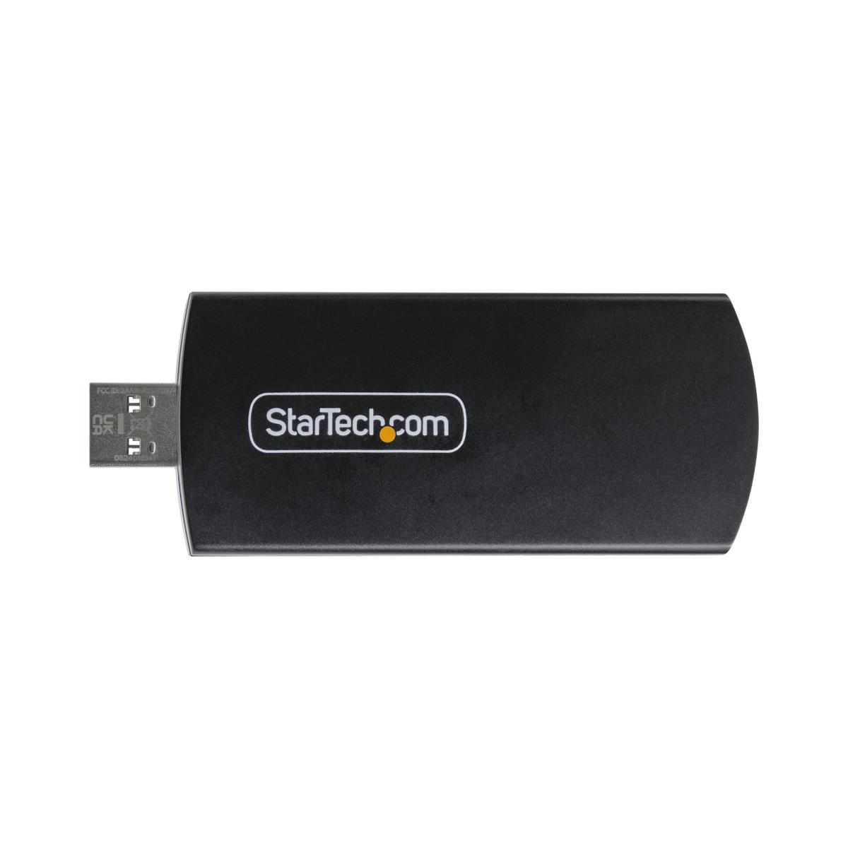 STARTECH.COM USB Adapter/dongle - Wi-Fi 6e For Desktop/laptop Pc, Wireless Nic W/foldable Ante