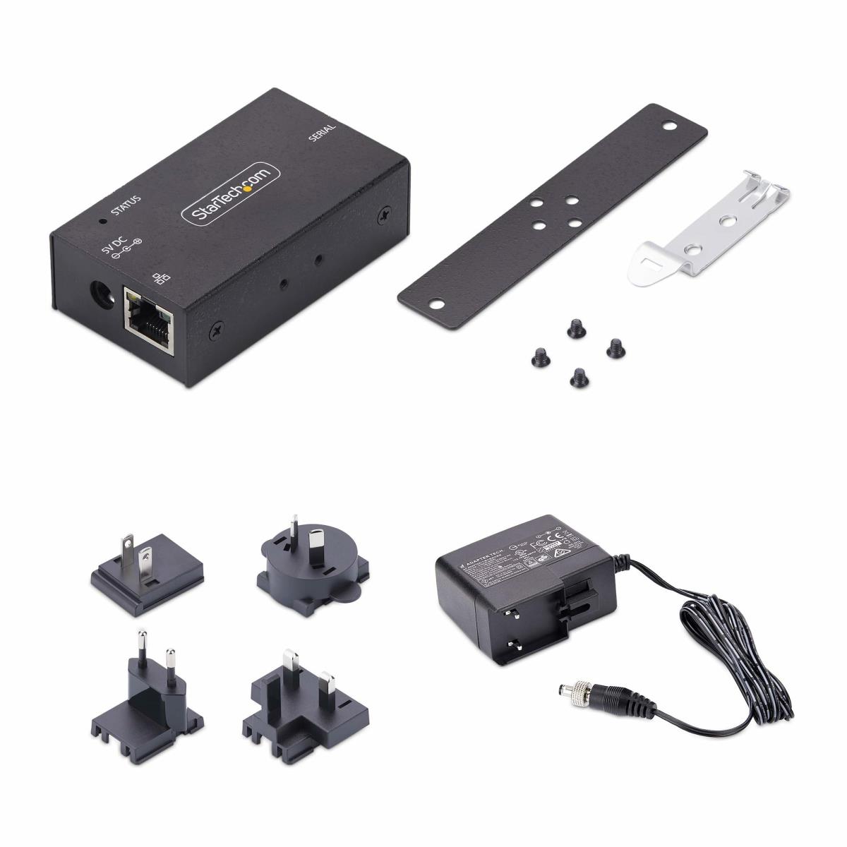 STARTECH.COM Serial To Ethernet Adapter - Lan To Db9 Convert Rs232 Over Ip