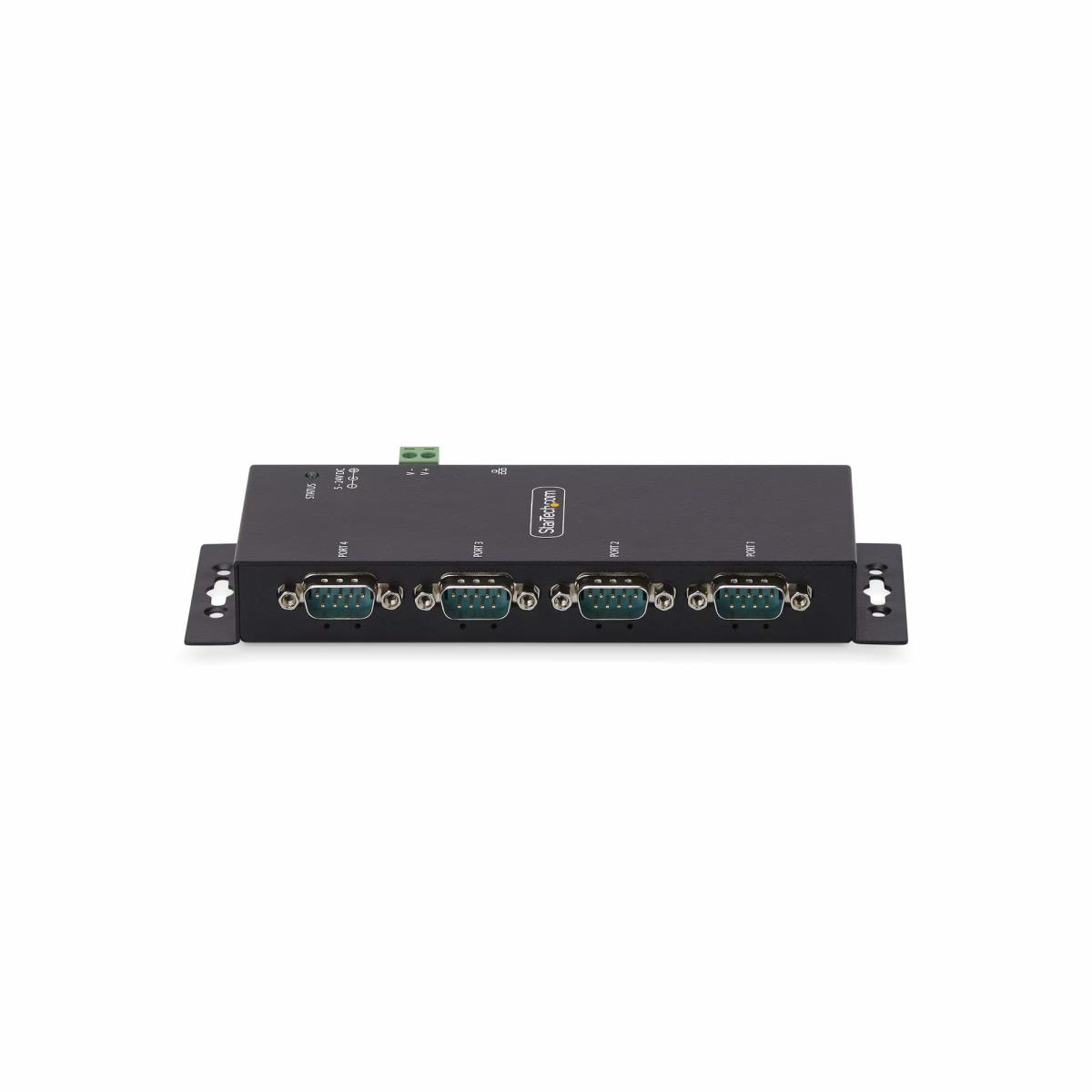 STARTECH.COM Serial To Ethernet Adapter - 4-port Ip Serial Device Server For Rs232 Devices