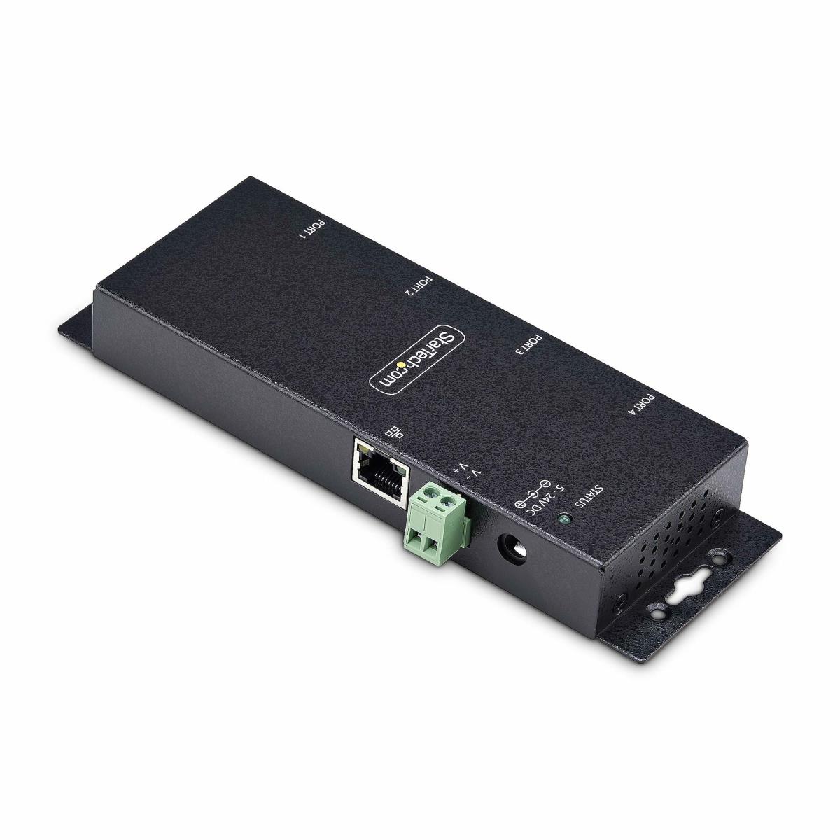 STARTECH.COM Serial To Ethernet Adapter - 4-port Ip Serial Device Server For Rs232 Devices