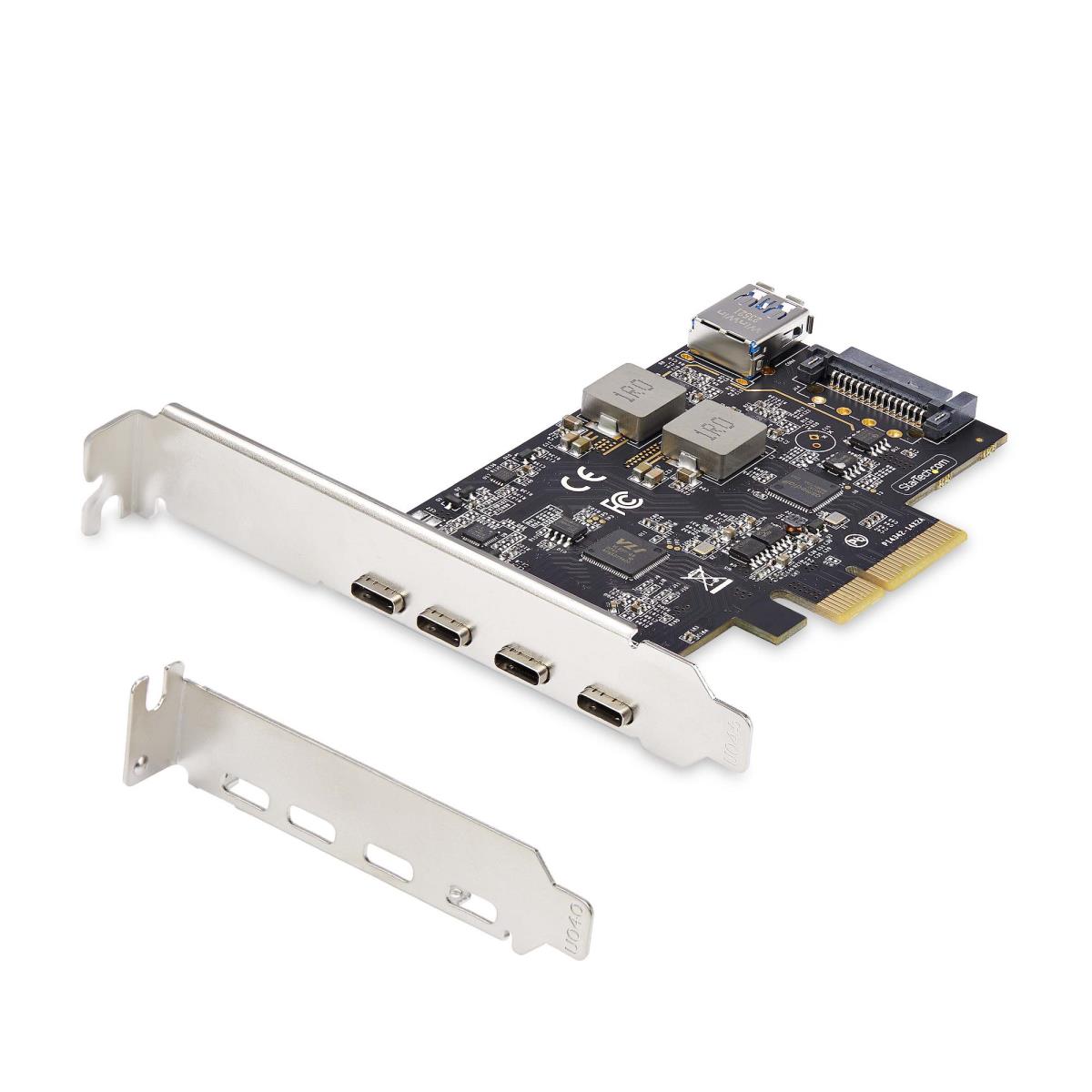 STARTECH.COM Expansion Card - 5-port USB Pci-e Card 10gbps - 4x USB-c/1x USB-a