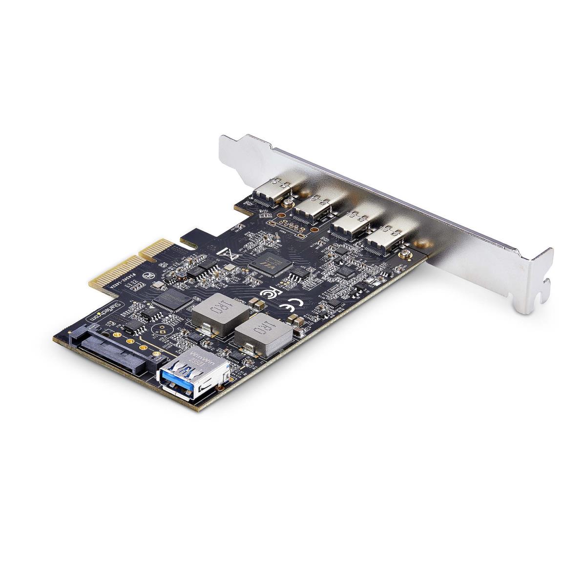 STARTECH.COM Expansion Card - 5-port USB Pci-e Card 10gbps - 4x USB-c/1x USB-a