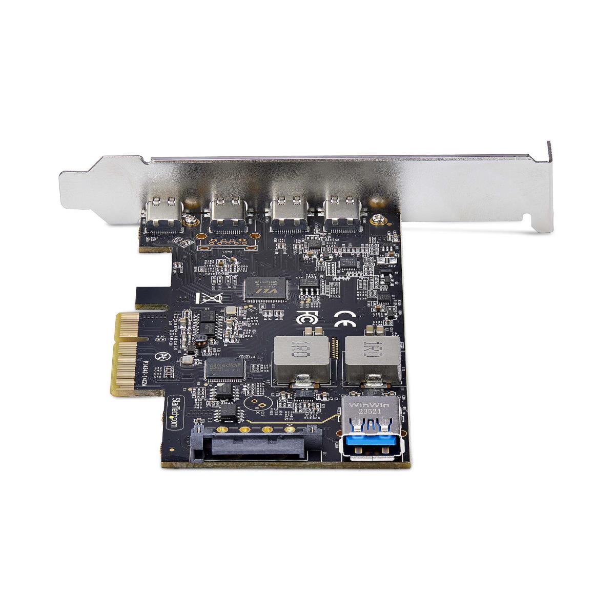 STARTECH.COM Expansion Card - 5-port USB Pci-e Card 10gbps - 4x USB-c/1x USB-a