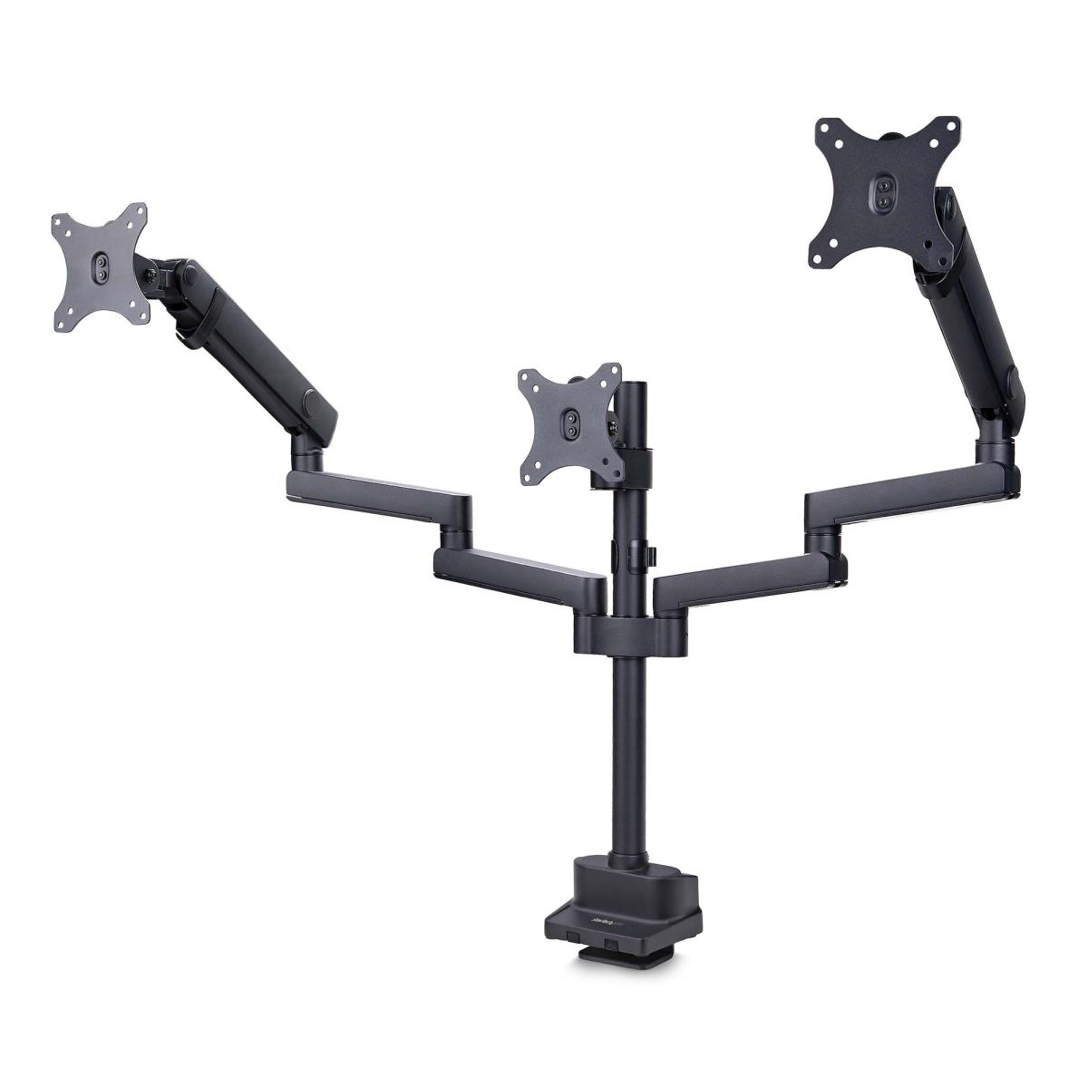 STARTECH.COM Triple Monitor Desk Mount For Up To Three 27in Screens, Vesa 75x75/100x100, Tool