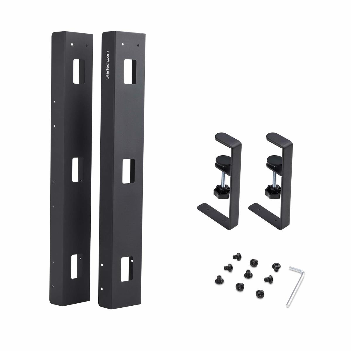STARTECH.COM Under Desk Cable Management - No Drill Cable Organizer Tray