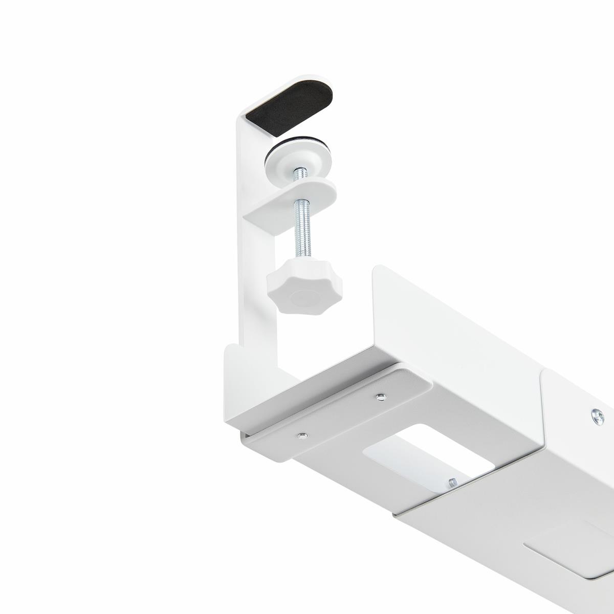 STARTECH.COM Under Desk Cable Management - No Drill Cable Organizer Tray