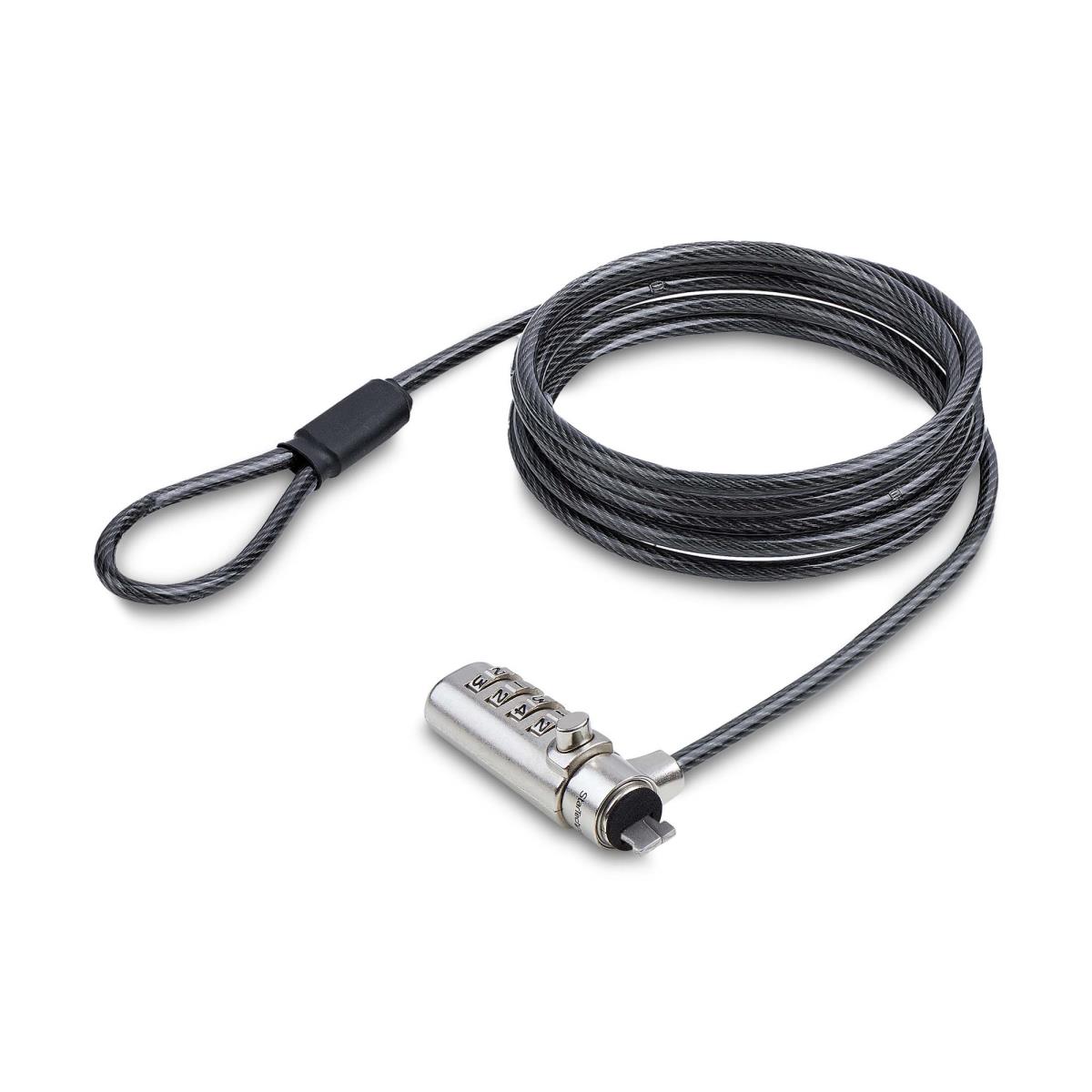 STARTECH.COM Laptop Nano Cable Lock 6.6ft Computer Desk Anti-theft Securit
