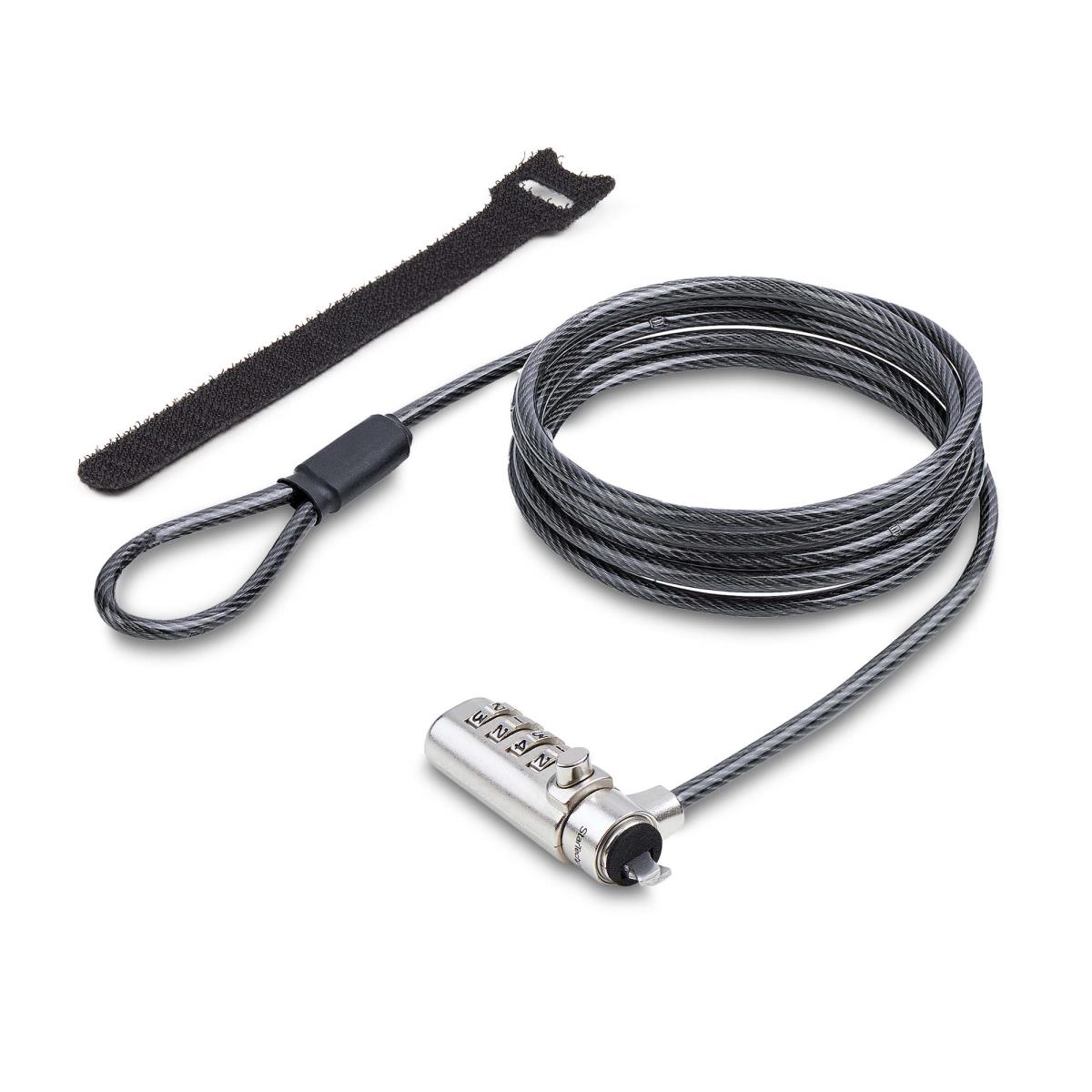 STARTECH.COM Laptop Nano Cable Lock 6.6ft Computer Desk Anti-theft Securit