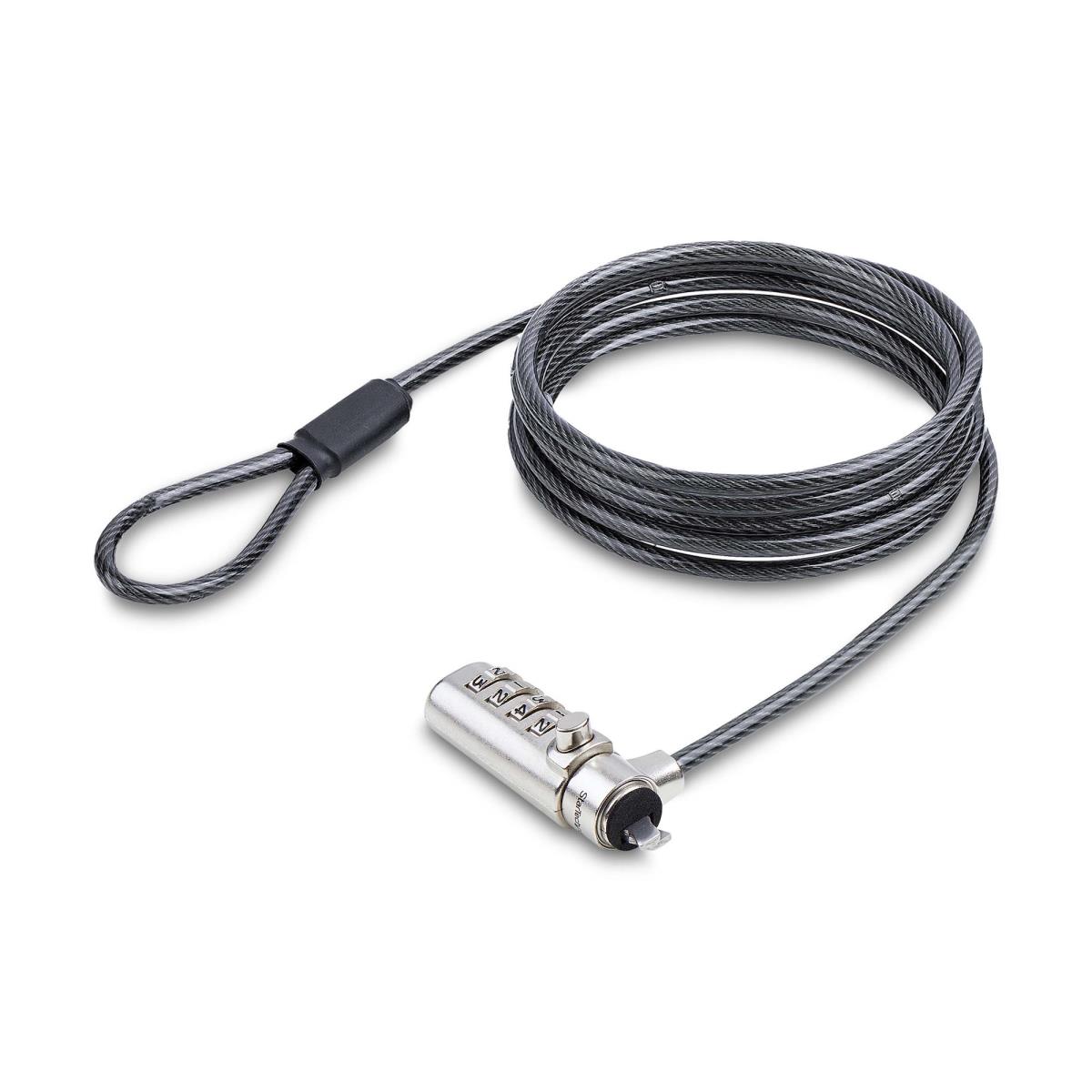 STARTECH.COM Slim Laptop Cable Lock 2m Noble Wedge Slot Compatible