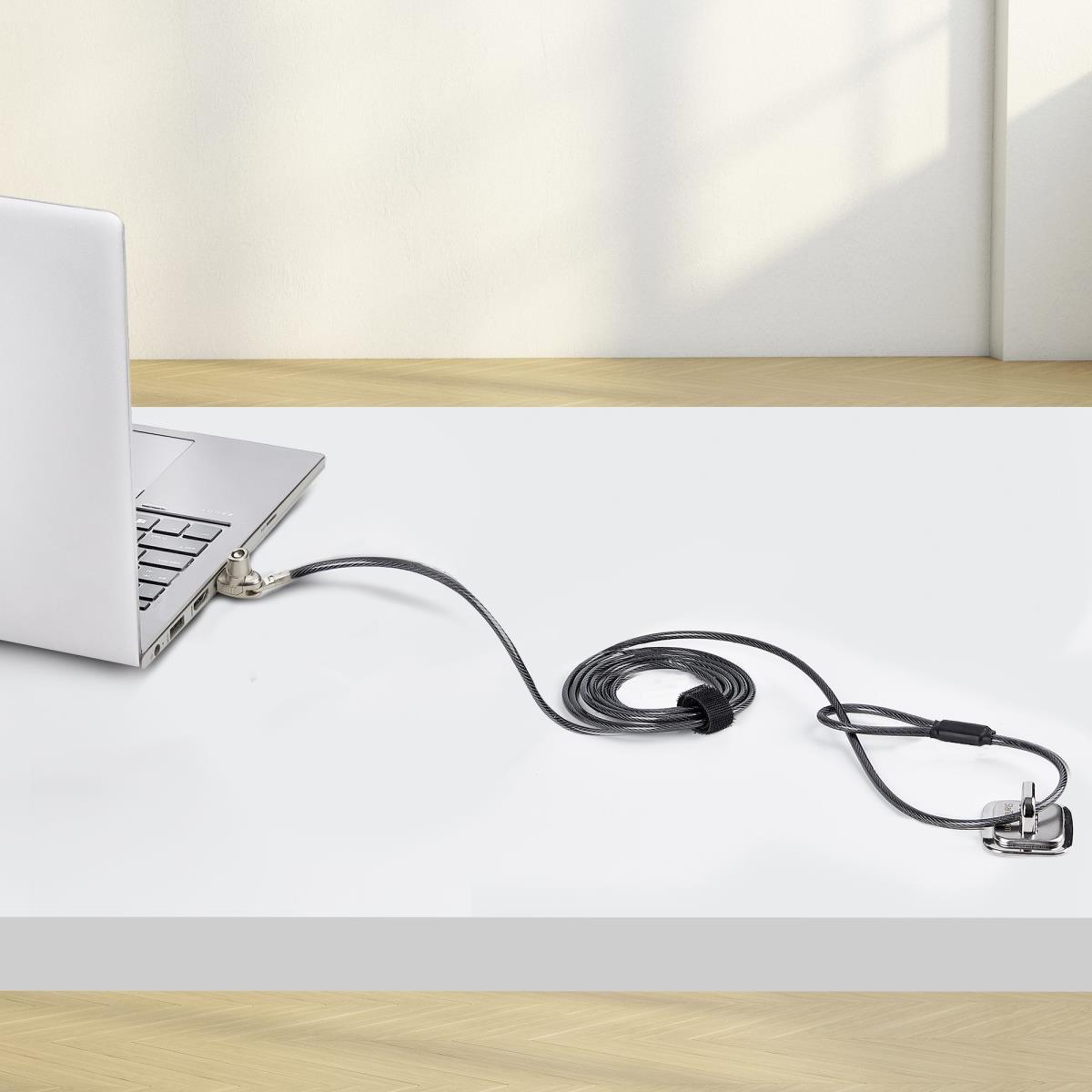 STARTECH.COM Slim Laptop Cable Lock 2m - Noble Wedge Slot Compatible