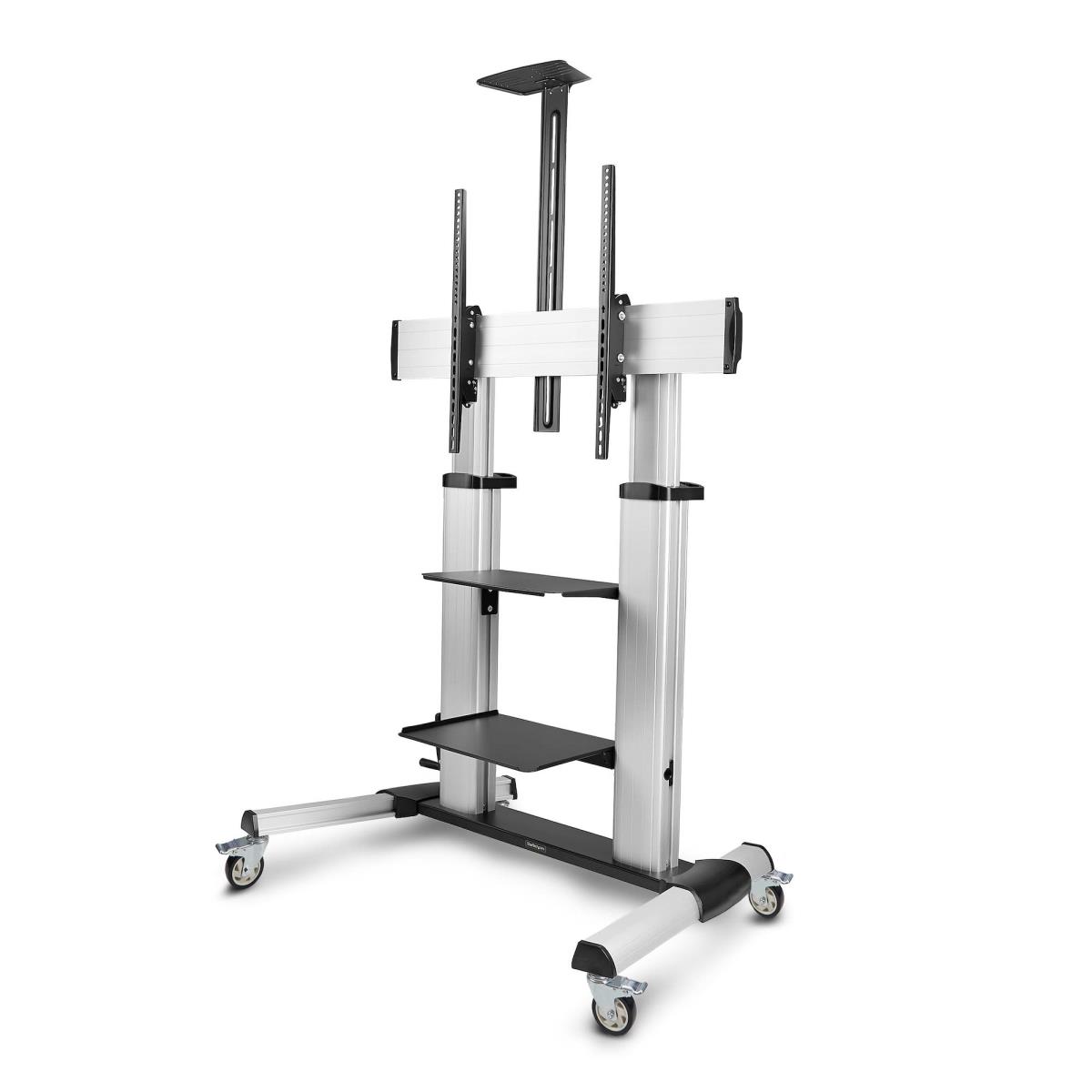 STARTECH.COM Rolling Tv Cart Portable Mount - Up To 100in/100kg Mobile Troll