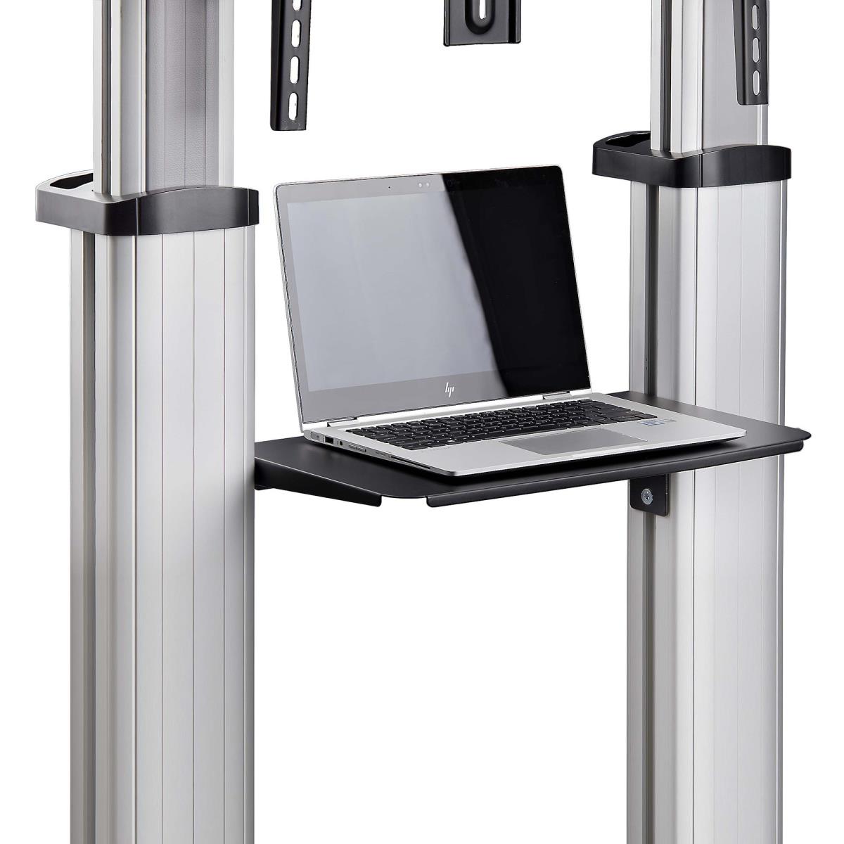 STARTECH.COM Rolling Tv Cart Portable Mount - Up To 100in/100kg Mobile Troll