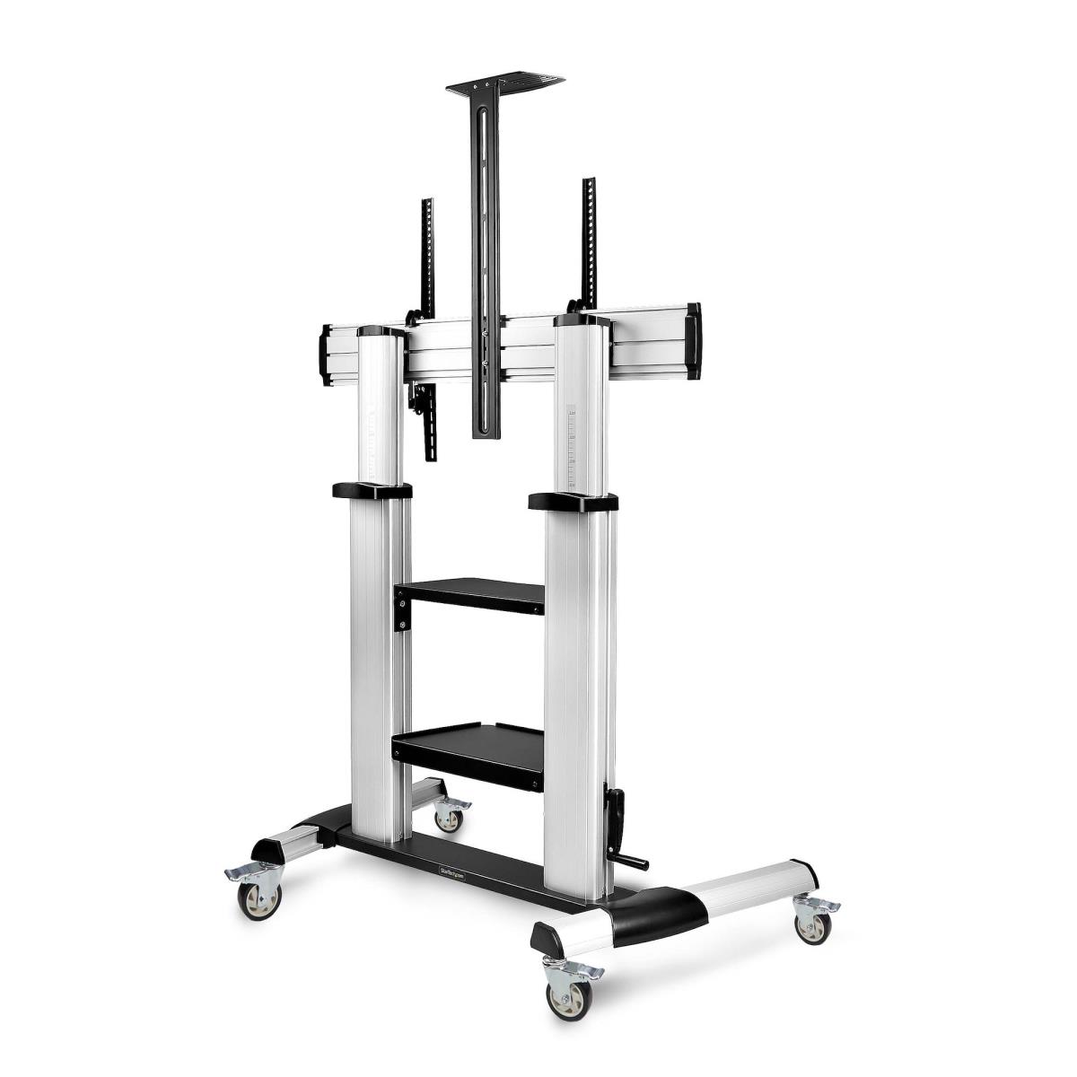 STARTECH.COM Rolling Tv Cart Portable Mount - Up To 100in/100kg Mobile Troll