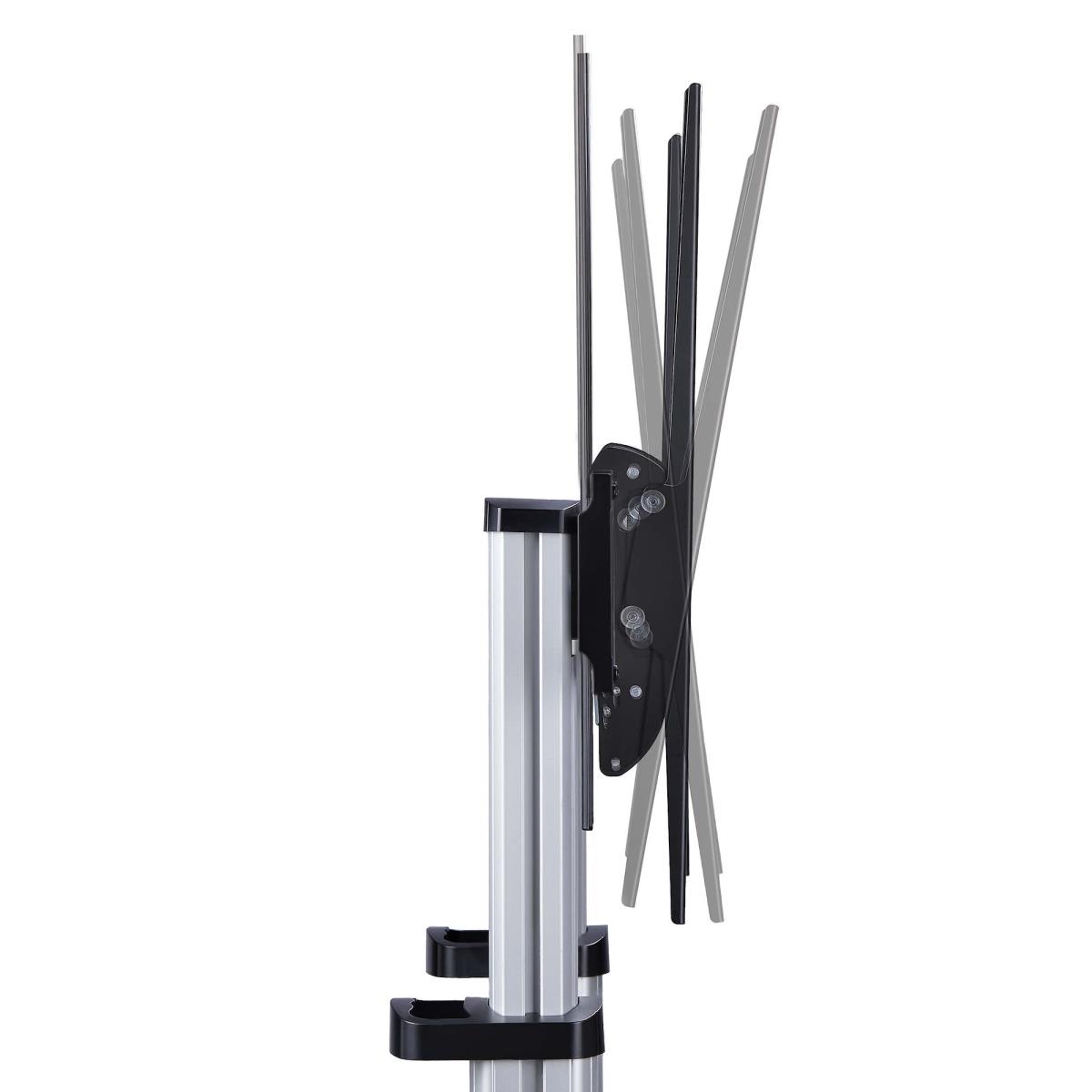 STARTECH.COM Rolling Tv Cart Portable Mount - Up To 100in/100kg Mobile Troll