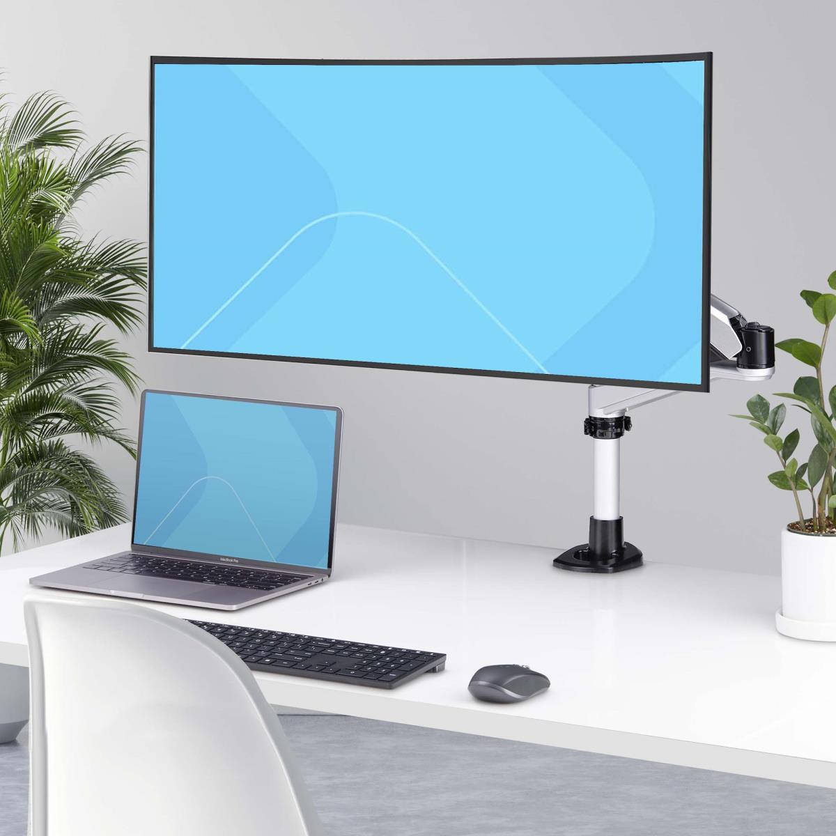 STARTECH.COM Monitor Desk Mount - 27/30in Screen C-clamp/grommet