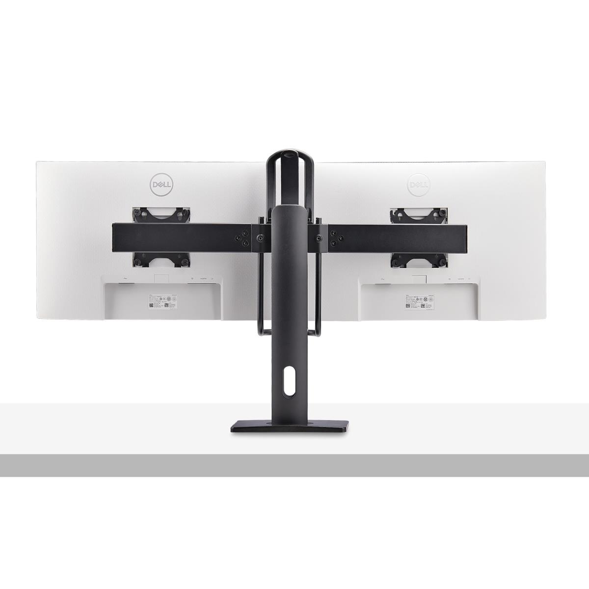 STARTECH.COM Crossbar Dual Monitor Stand - Double 27inch Screens Vesa Mount