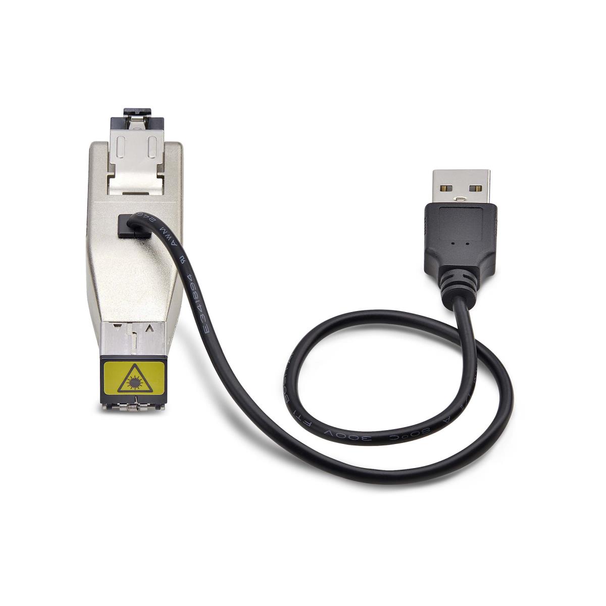 STARTECH.COM Gigabit Fiber To Rj45 Ethernet Media Converter Dongle Smf/mmf