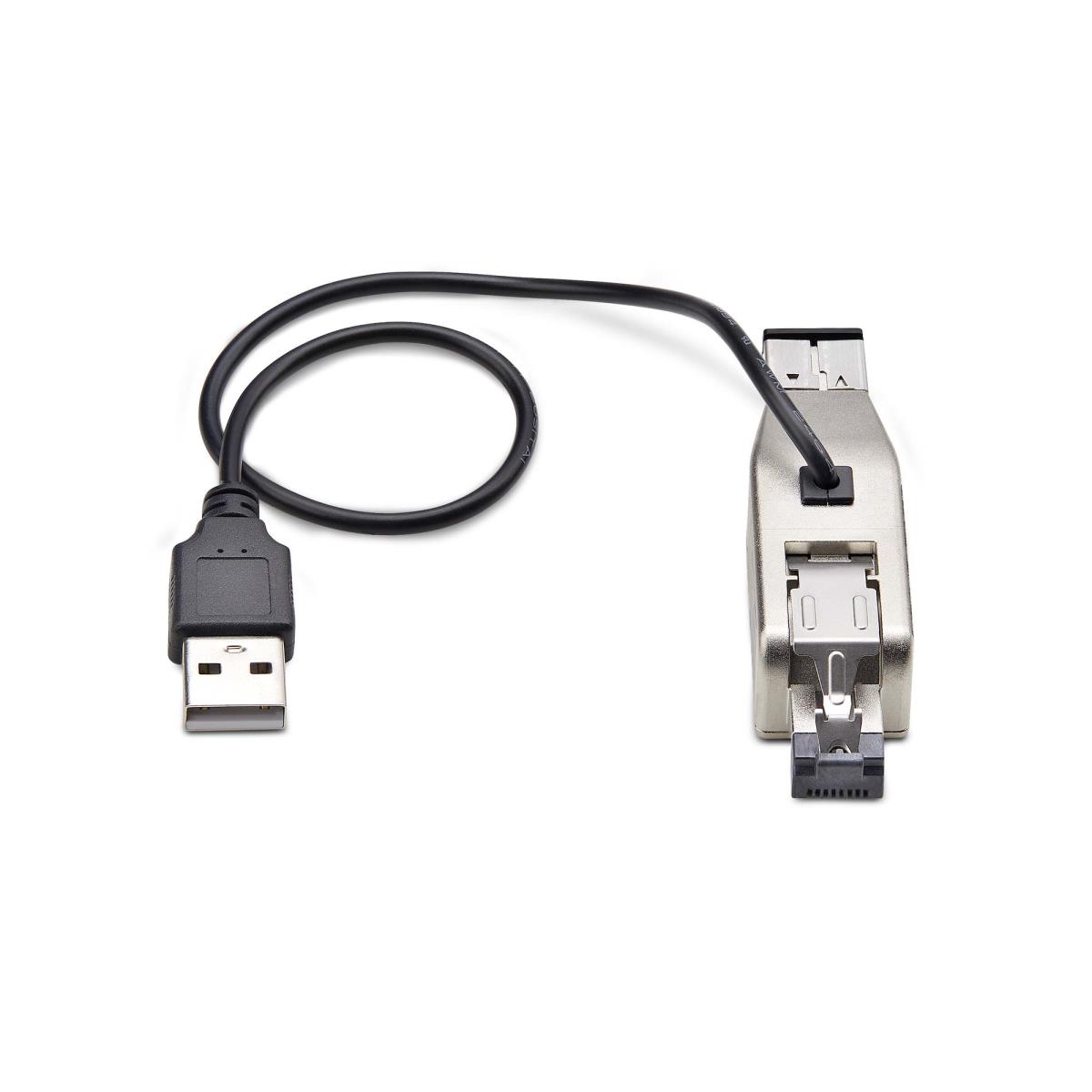 STARTECH.COM Gigabit Fiber To Rj45 Ethernet Media Converter Dongle Smf/mmf