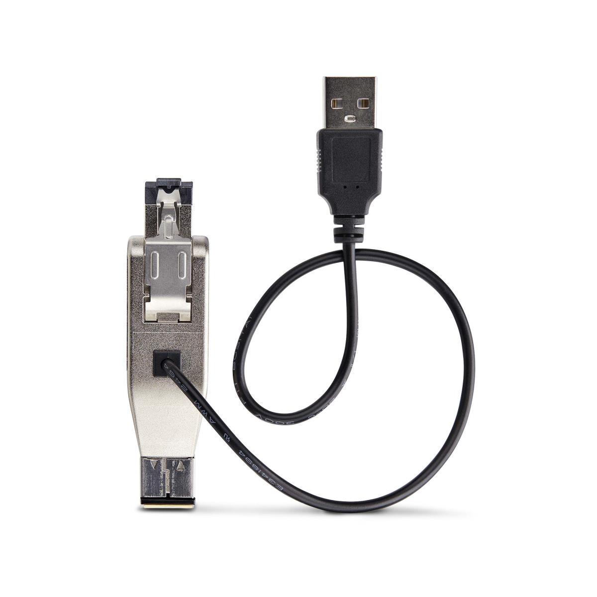 STARTECH.COM Gigabit Fiber To Rj45 Ethernet Media Converter Dongle Smf/mmf
