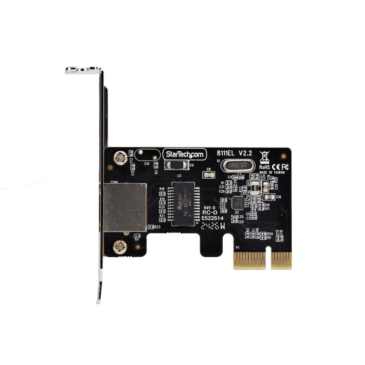 STARTECH.COM Gigabit Network Card - 1-port Low-profile Nic Taa-compliant
