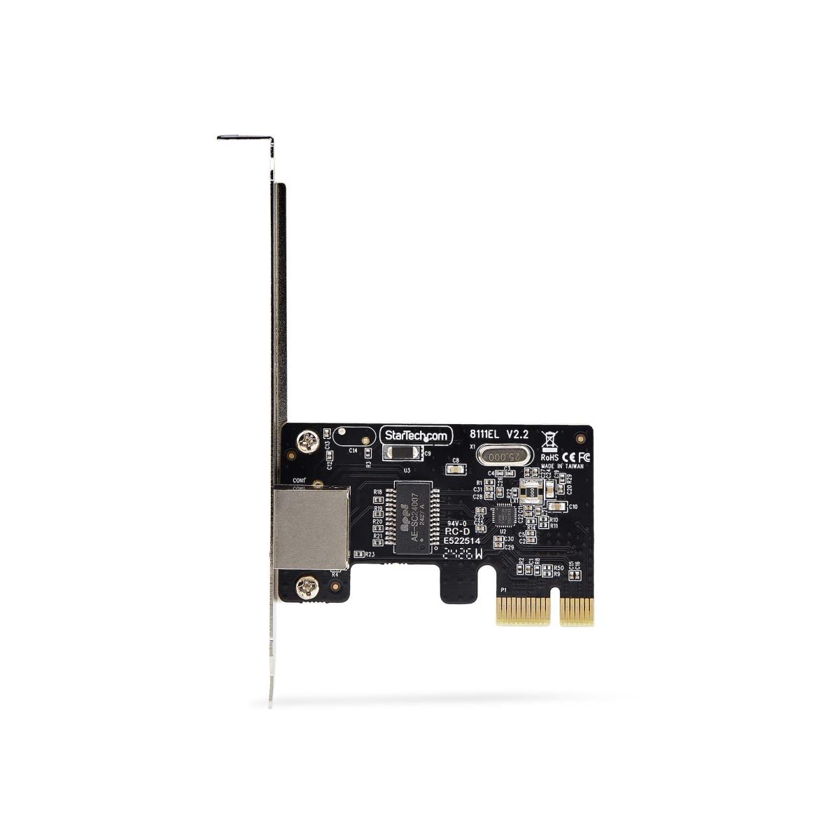 STARTECH.COM Gigabit Network Card - 1-port Taa-compliant Nic Windows/linux