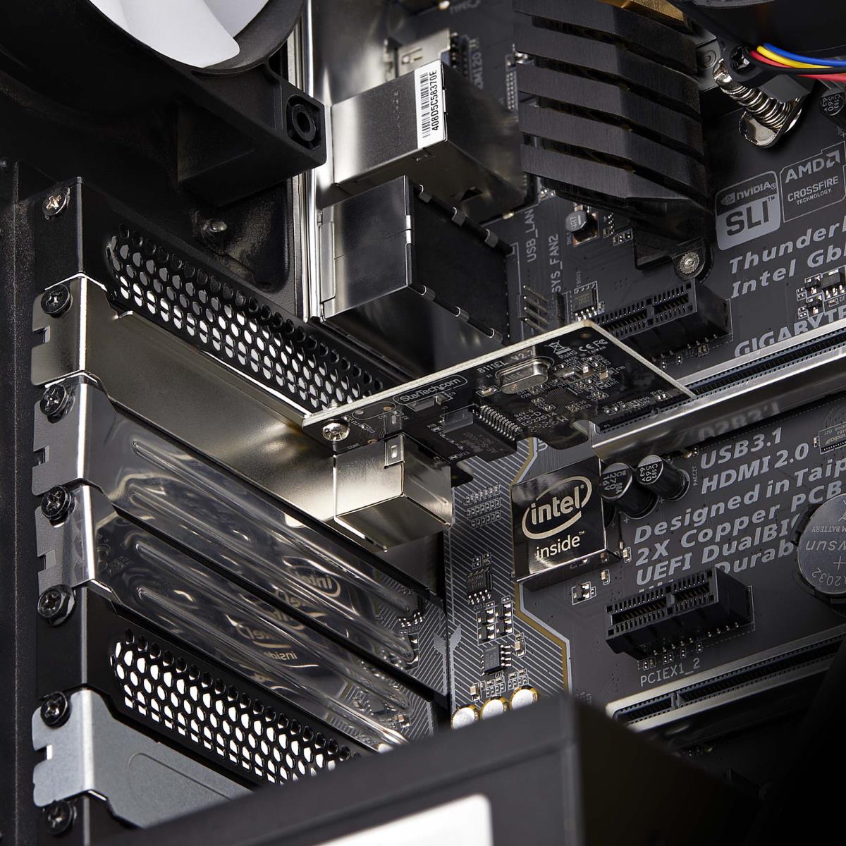 STARTECH.COM Gigabit Network Card - 1-port Taa-compliant Nic Windows/linux