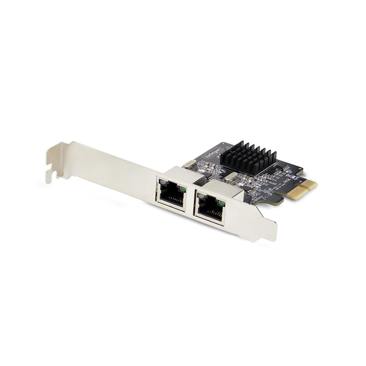 STARTECH.COM Gigabit Network Card - 2-port Taa-compliant Nic Windows/linux