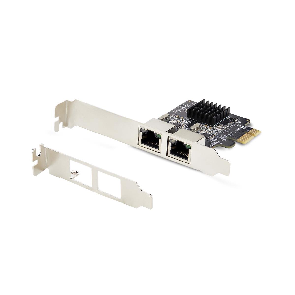 STARTECH.COM Gigabit Network Card - 2-port Taa-compliant Nic Windows/linux