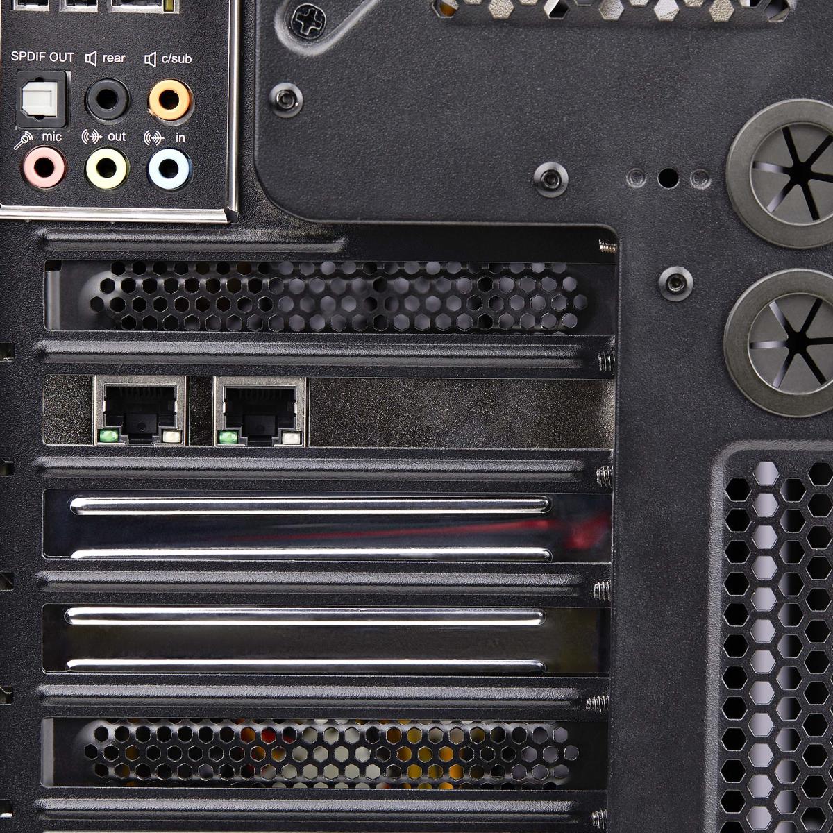 STARTECH.COM Gigabit Network Card - 2-port Taa-compliant Nic Windows/linux