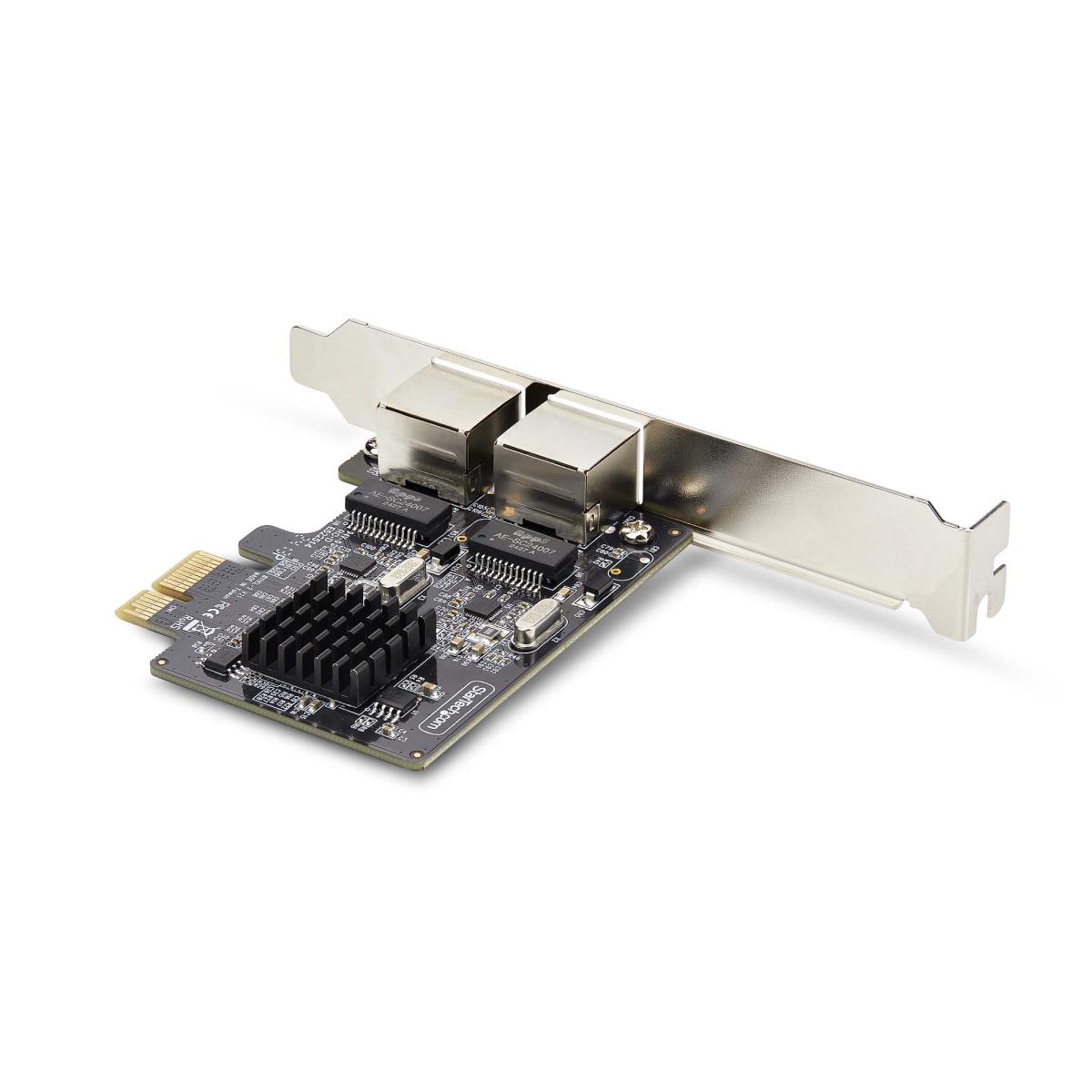 STARTECH.COM Gigabit Network Card - 2-port Taa-compliant Nic Windows/linux
