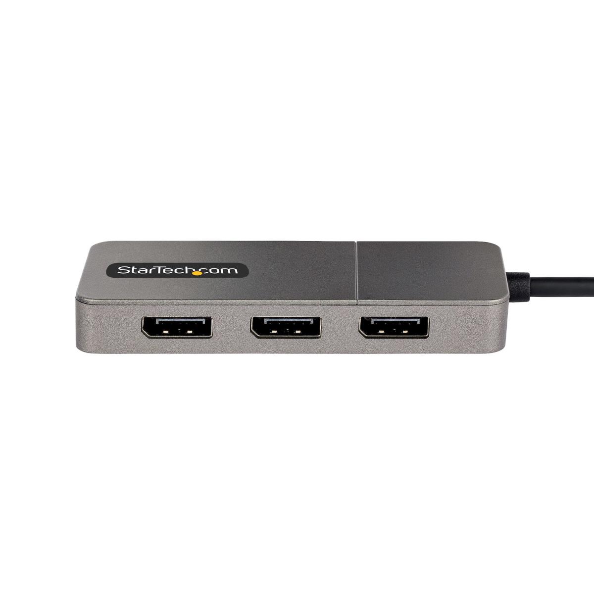 STARTECH.COM USB-c To Triple Dp Mst Hub - DisplayPort 1.4 4k 60hz