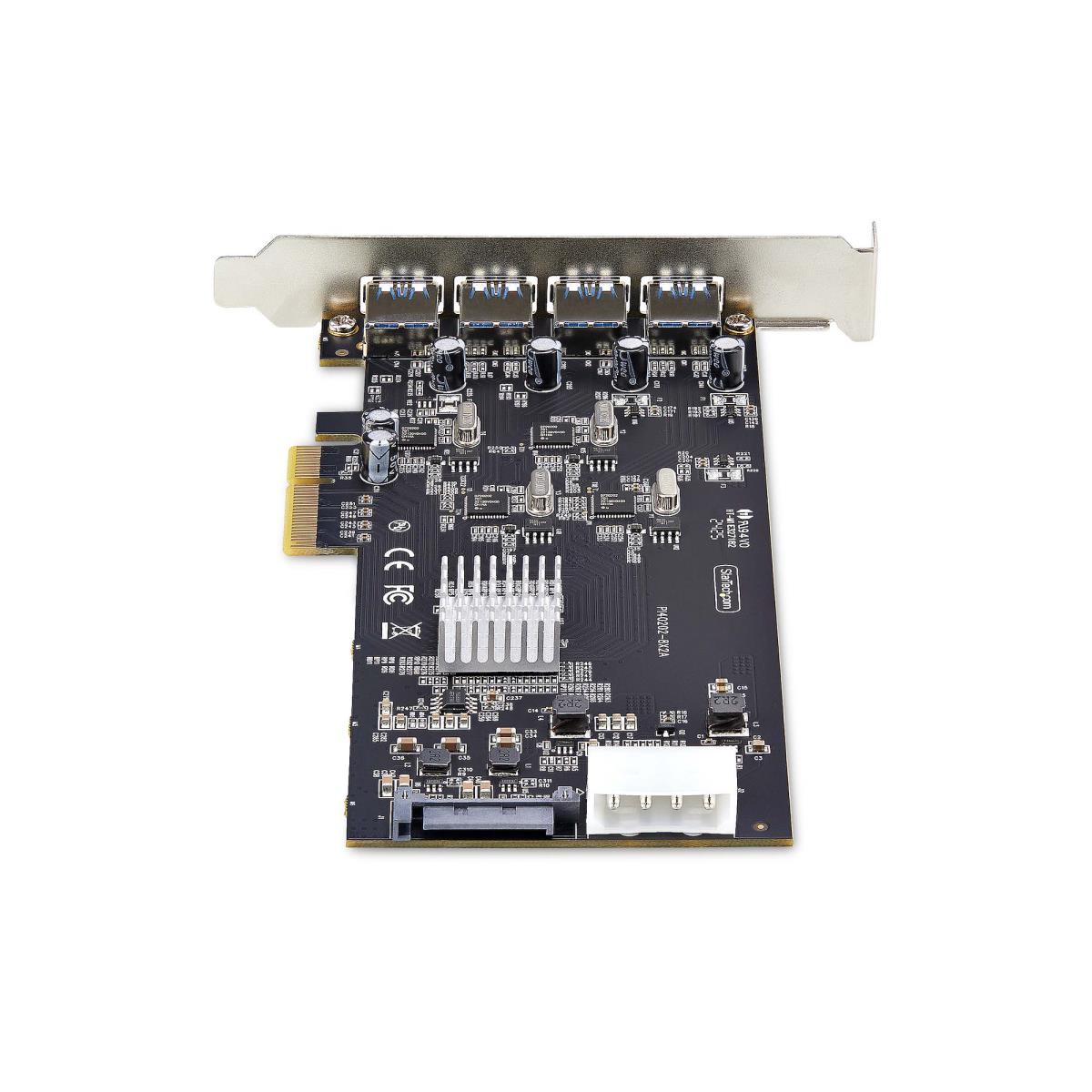STARTECH.COM USB-a Pci-e Card 4-port 5gbps 4x USB Controllers  PCI Express C