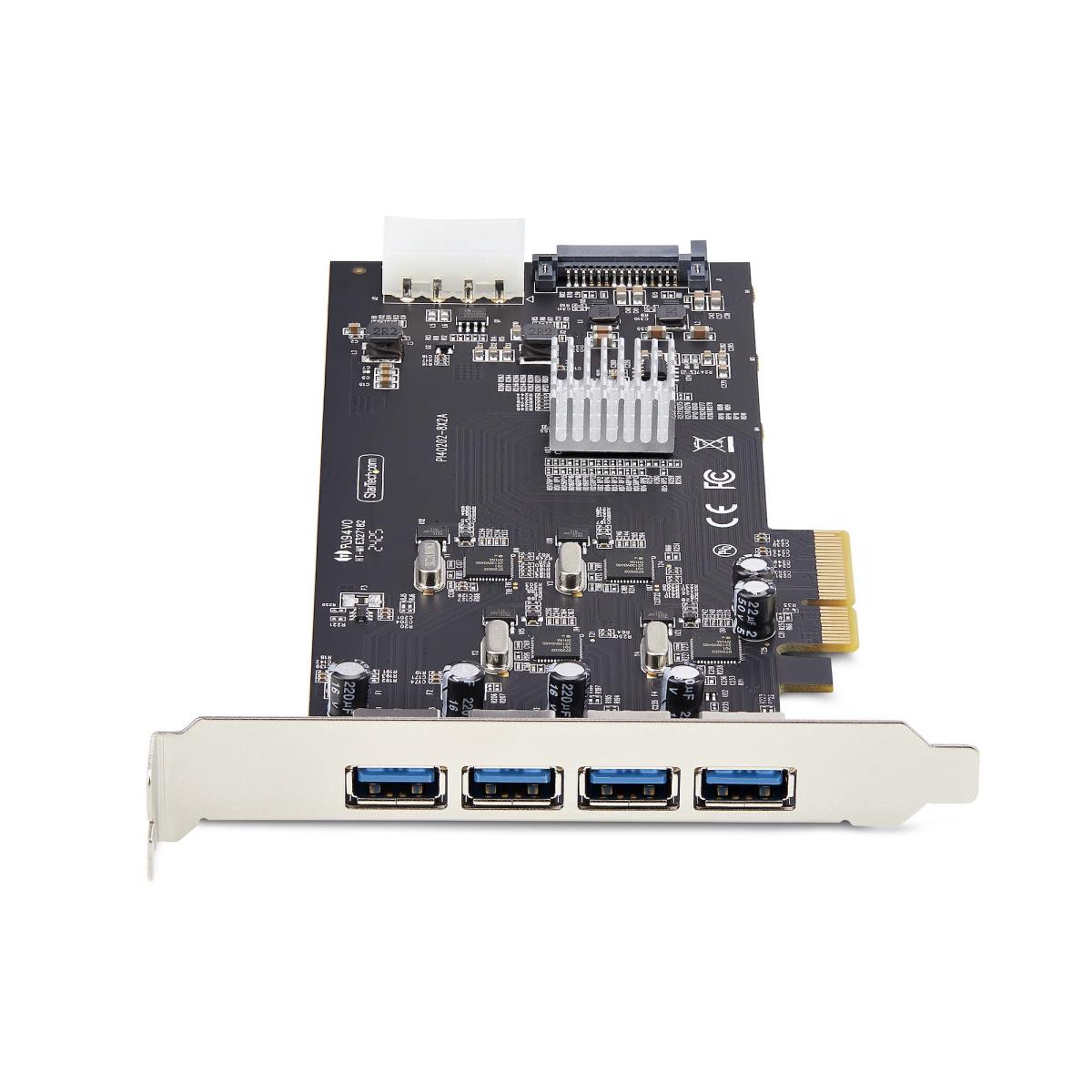 STARTECH.COM USB-a Pci-e Card 4-port 5gbps 4x USB Controllers  PCI Express C