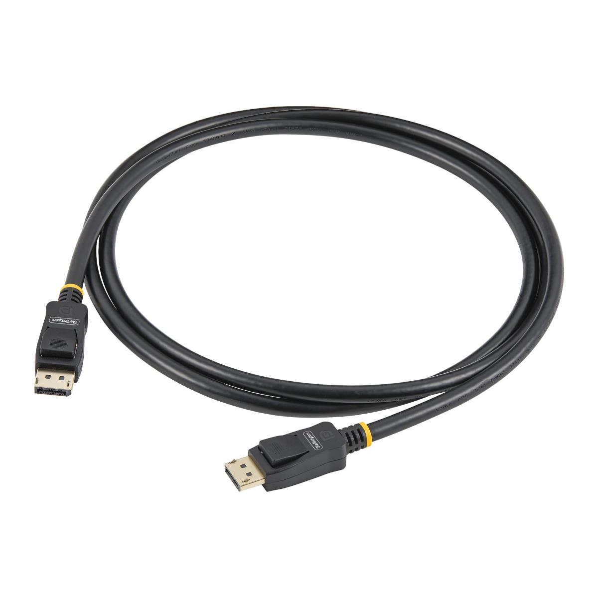 STARTECH.COM Vesa Certified DisplayPort Cable - 10 Pack - DisplayPort 1.2 Cord With Latches 4k 6 2m