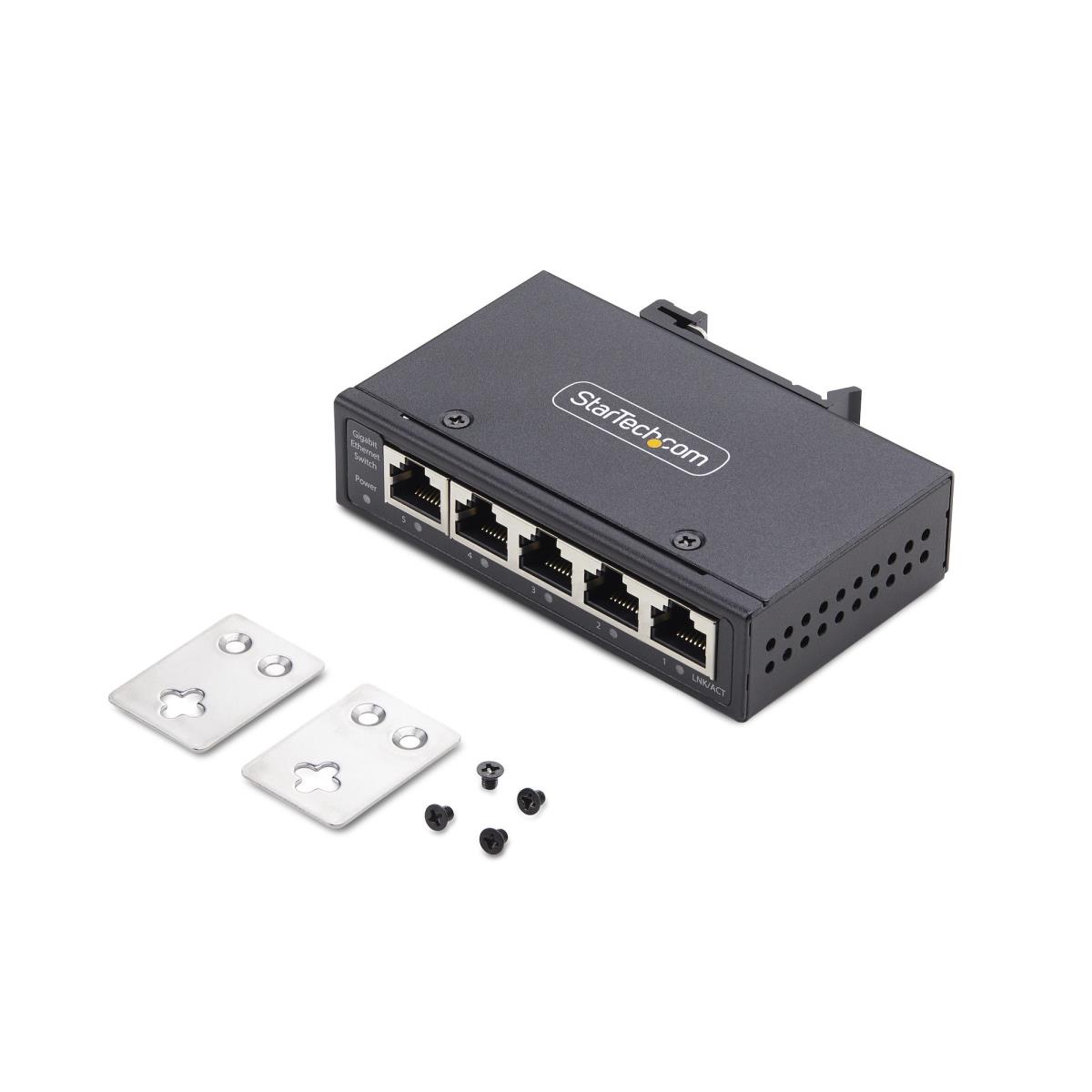 STARTECH.COM Unmanaged Switch 5-port Taa - 10/100/1000mbps Fanless Ip30