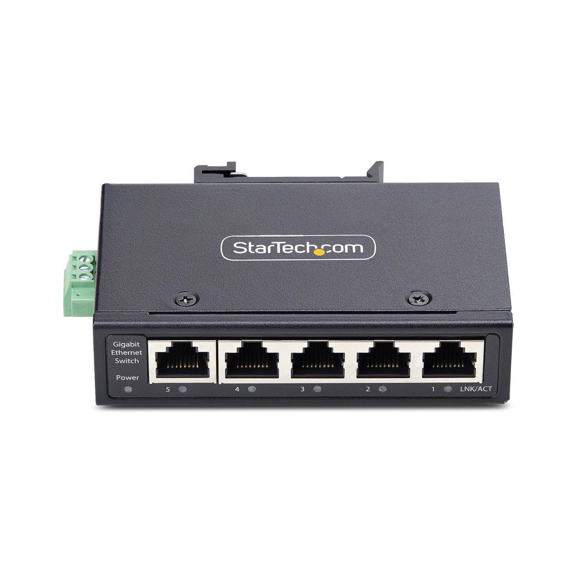 STARTECH.COM Unmanaged Switch 5-port Taa - 10/100/1000mbps Fanless Ip30